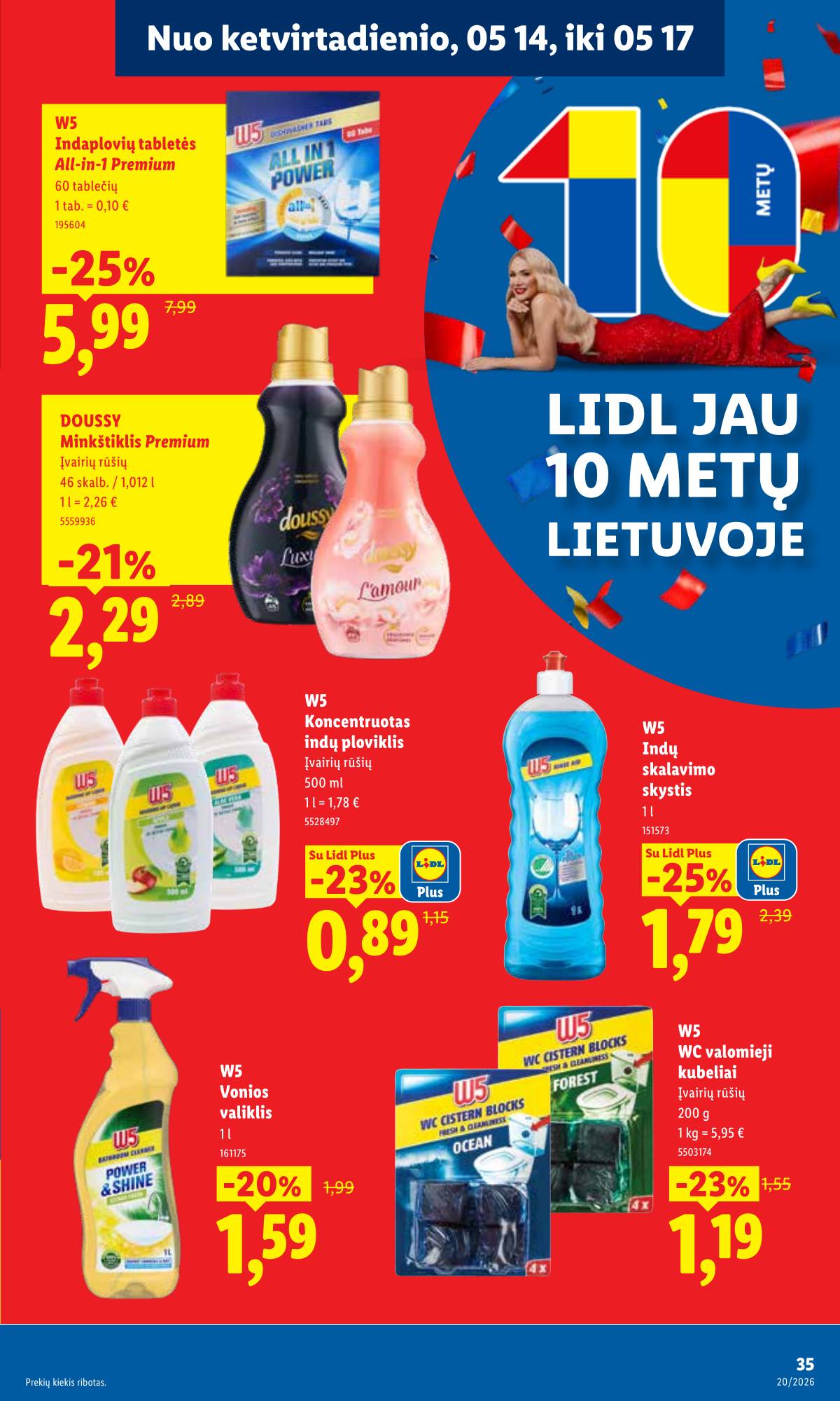 Lidl - LIDL SAVAITĖS Maisto prekių akcijų leidinys 41 puslapis