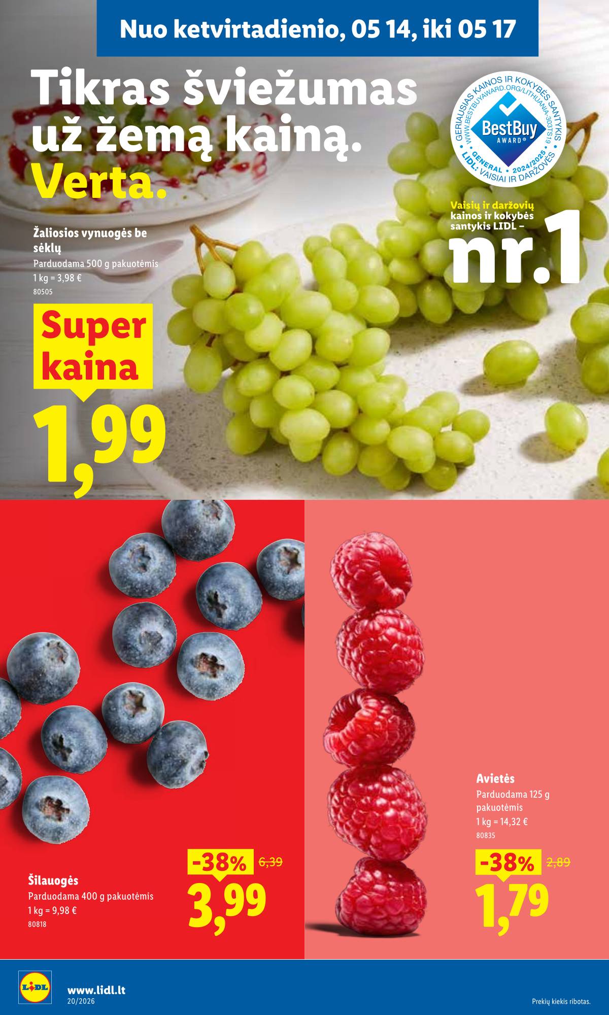Lidl - LIDL SAVAITĖS Maisto prekių akcijų leidinys 42 puslapis