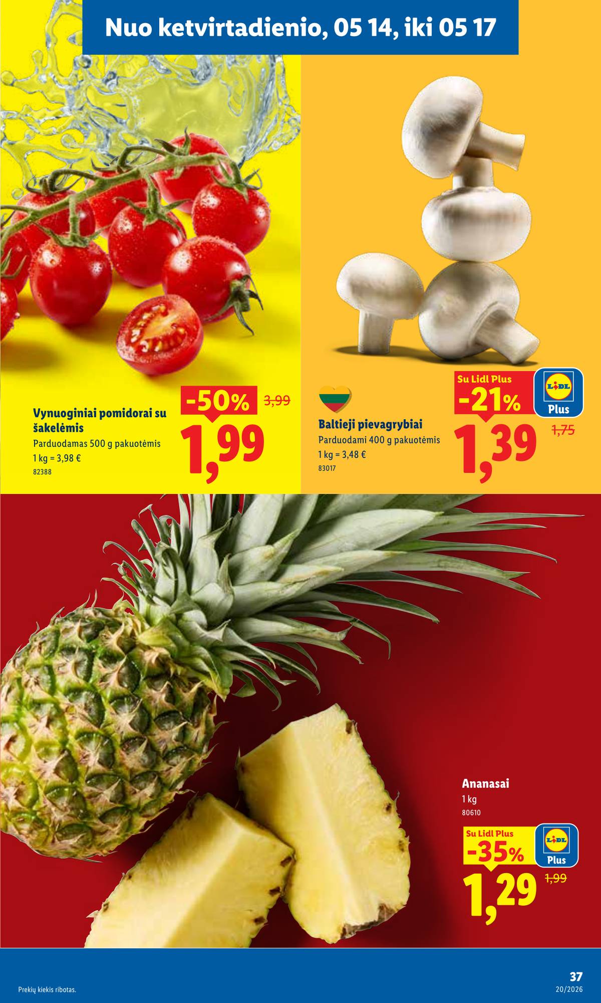 Lidl - LIDL SAVAITĖS Maisto prekių akcijų leidinys 43 puslapis