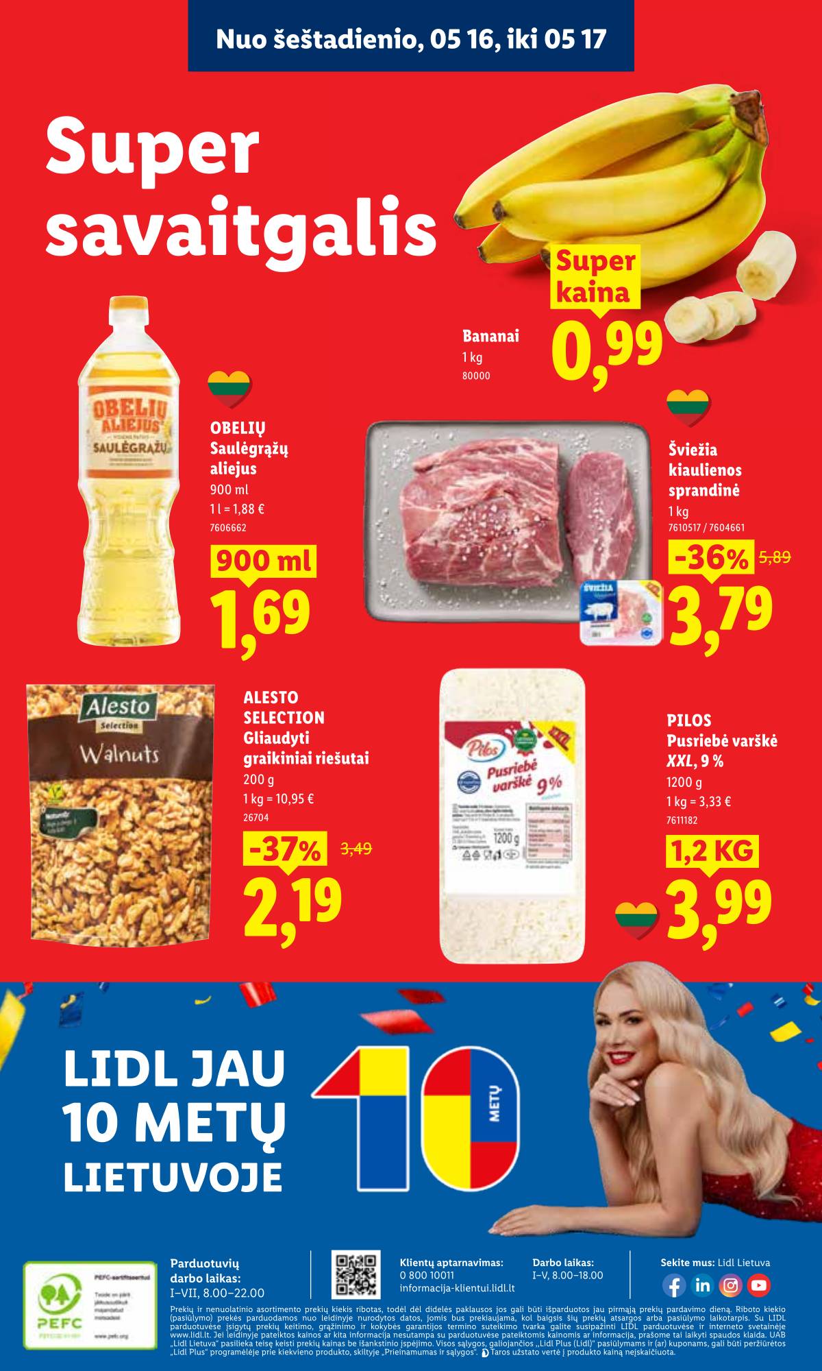 Lidl - LIDL SAVAITĖS Maisto prekių akcijų leidinys 50 puslapis