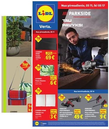 Lidl - LIDL Ne maisto prekių akcijų leidinys 2026-05-11 – 2026-05-17