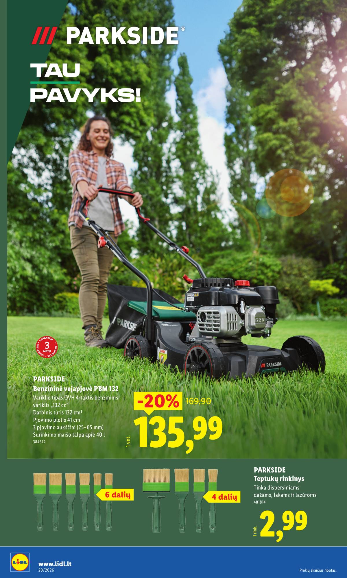 Lidl - LIDL Ne maisto prekių akcijų leidinys 10 puslapis