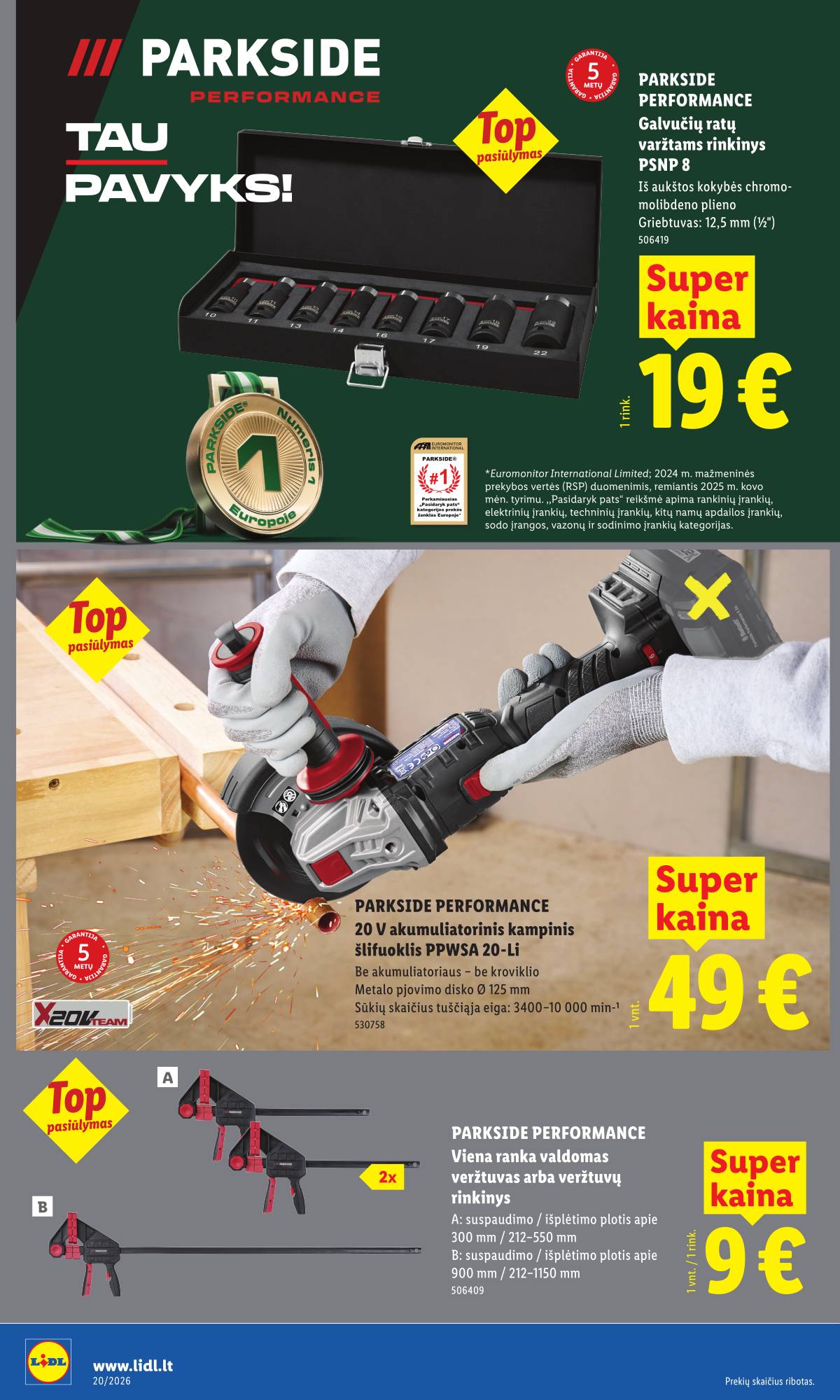Lidl - LIDL Ne maisto prekių akcijų leidinys 16 puslapis