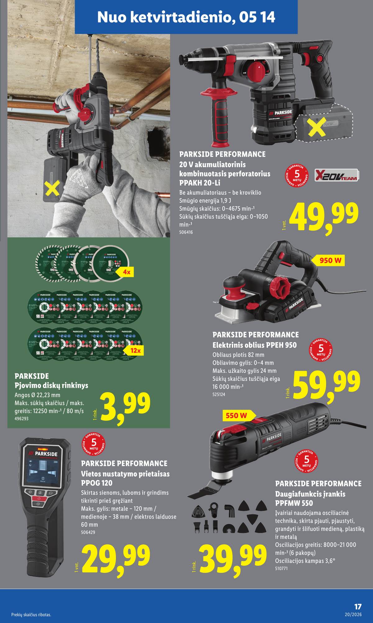 Lidl - LIDL Ne maisto prekių akcijų leidinys 17 puslapis