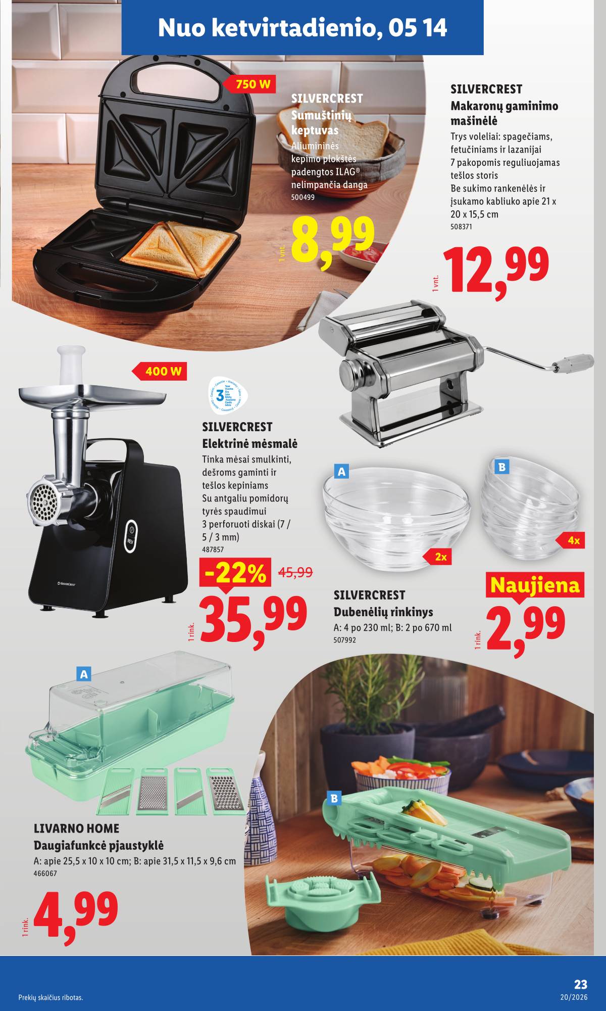 Lidl - LIDL Ne maisto prekių akcijų leidinys 23 puslapis