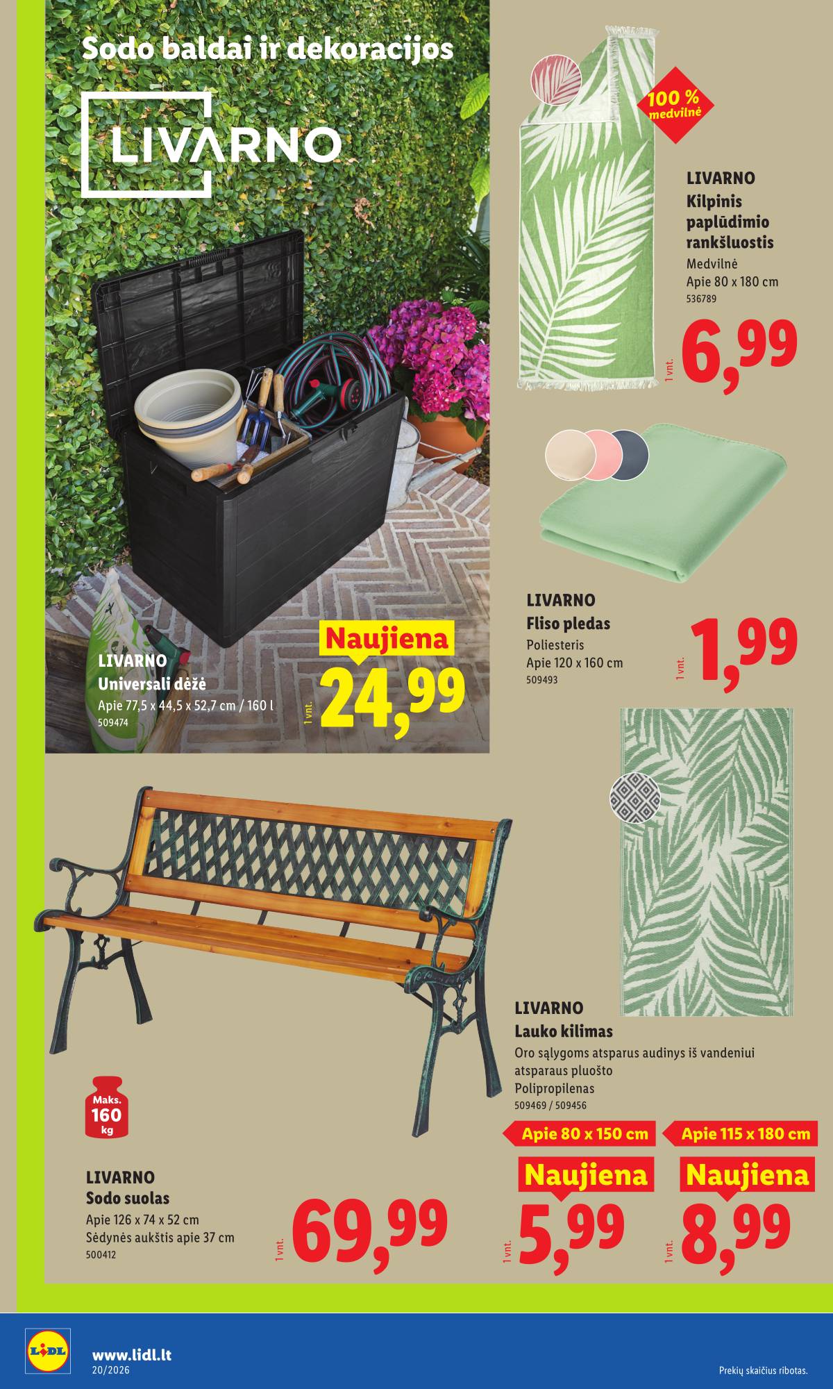 Lidl - LIDL Ne maisto prekių akcijų leidinys 6 puslapis