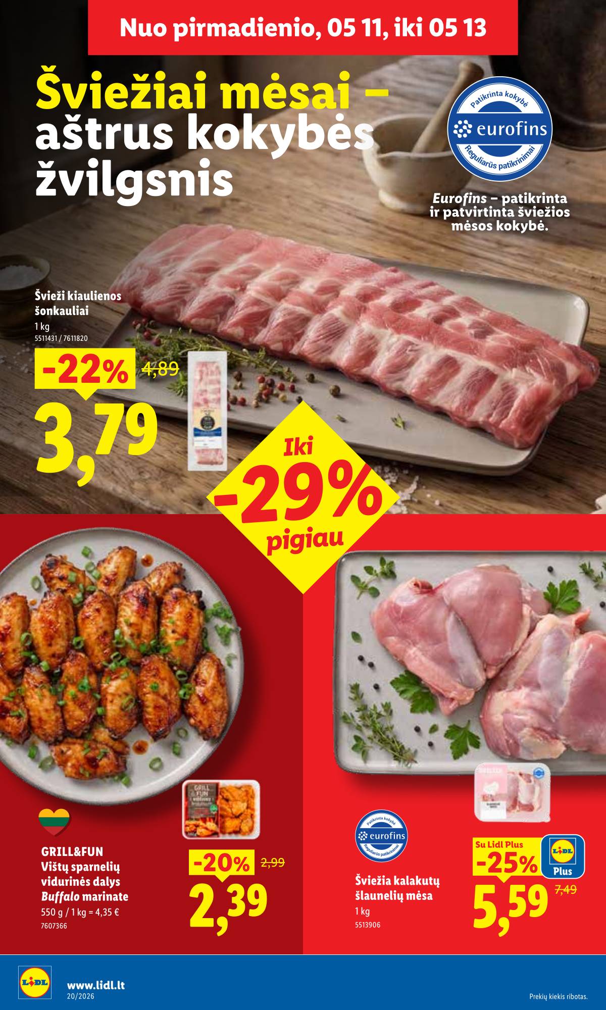 Lidl - LIDL SAVAITĖS Maisto prekių akcijų leidinys 10 puslapis