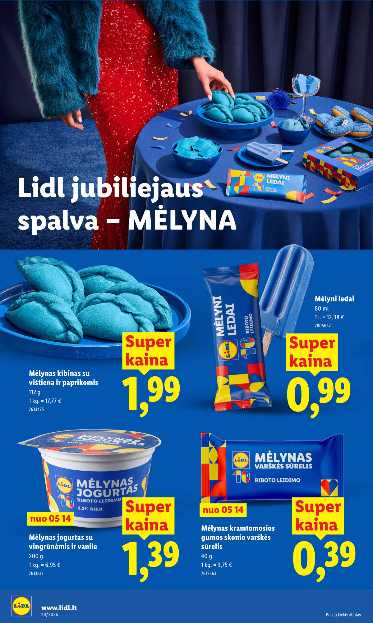 Lidl - LIDL SAVAITĖS Maisto prekių akcijų leidinys 36 puslapis