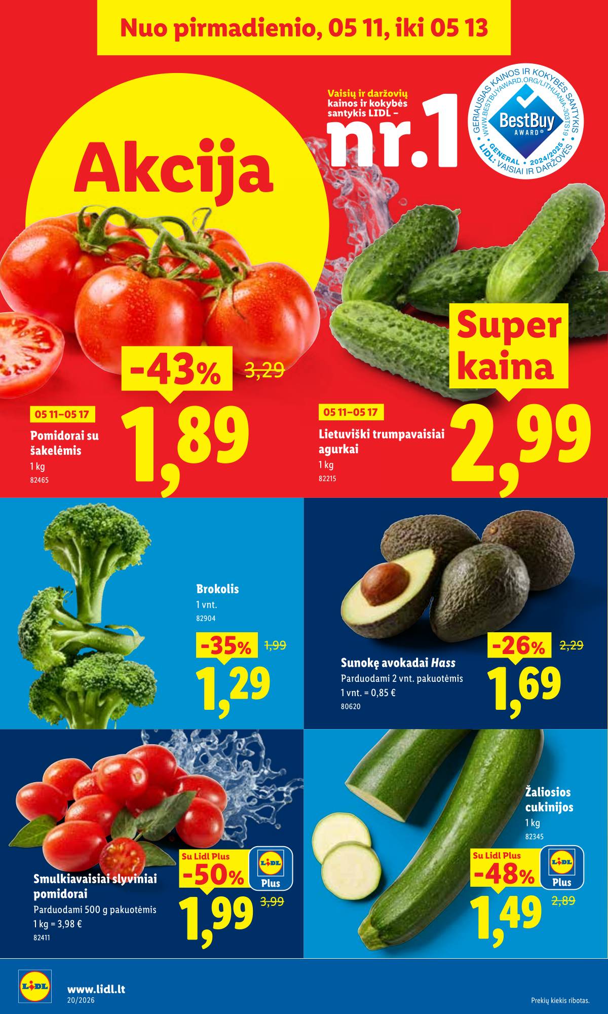 Lidl - LIDL SAVAITĖS Maisto prekių akcijų leidinys 4 puslapis