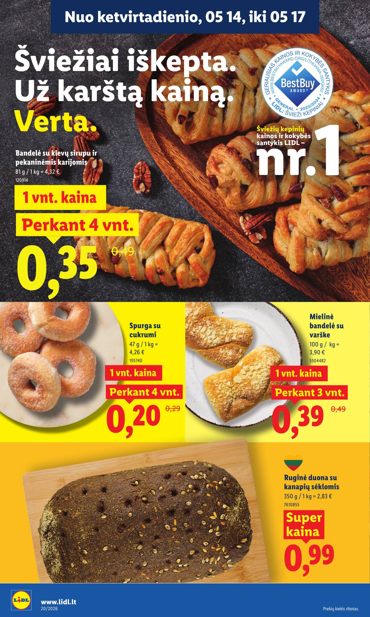 Lidl - LIDL SAVAITĖS Maisto prekių akcijų leidinys 48 puslapis