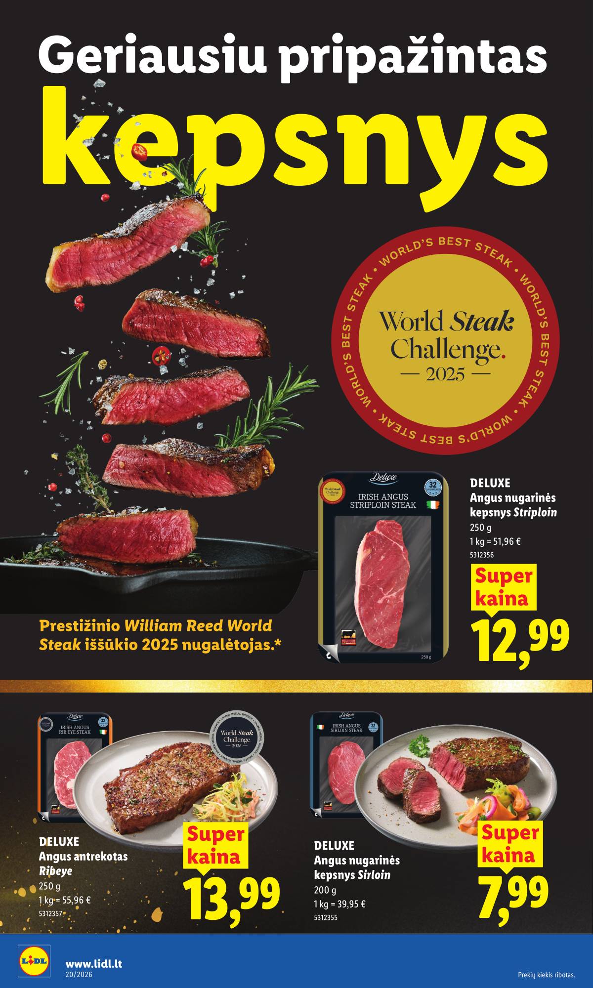 Lidl - LIDL SAVAITĖS Maisto prekių akcijų leidinys 50 puslapis
