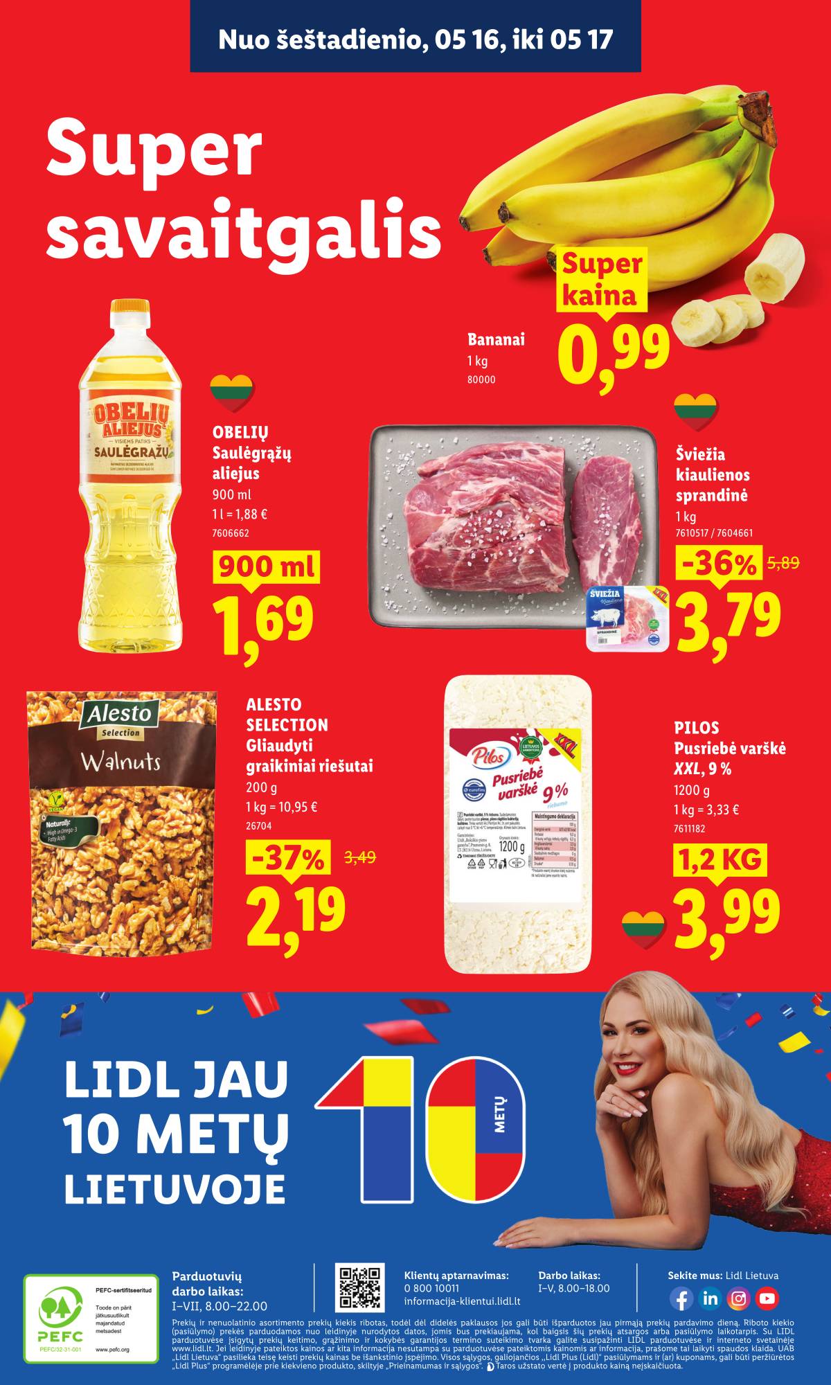 Lidl - LIDL SAVAITĖS Maisto prekių akcijų leidinys 52 puslapis