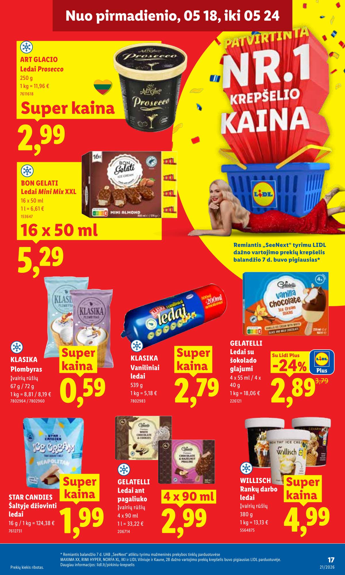 Lidl - LIDL SAVAITĖS Maisto prekių akcijų leidinys 17 puslapis
