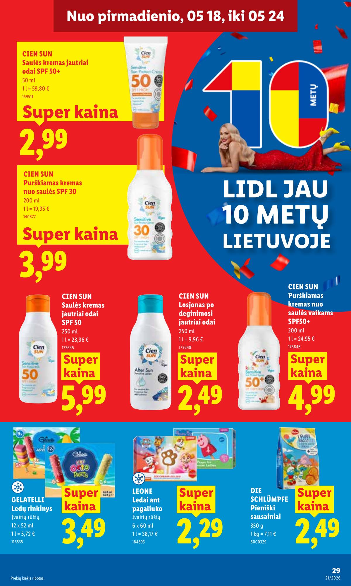 Lidl - LIDL SAVAITĖS Maisto prekių akcijų leidinys 25 puslapis