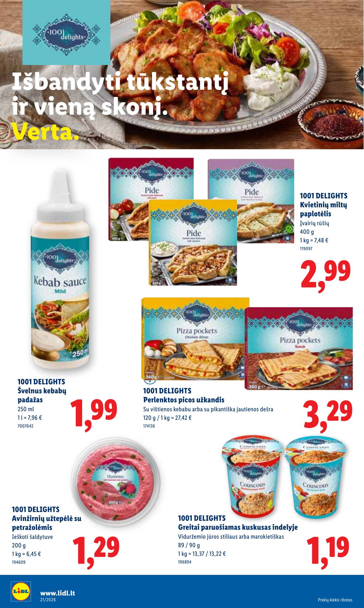 Lidl - LIDL SAVAITĖS Maisto prekių akcijų leidinys 28 puslapis