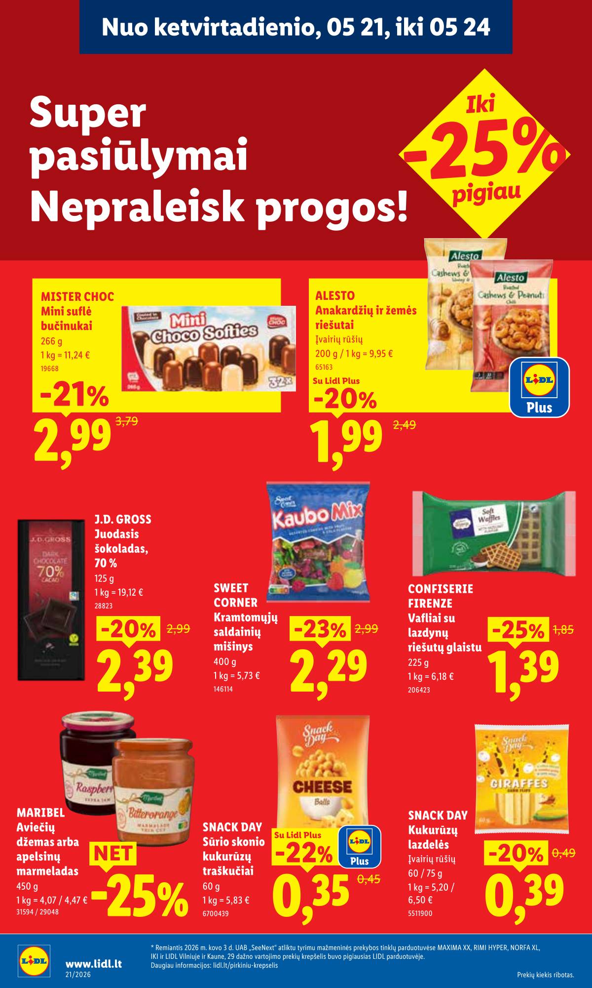 Lidl - LIDL SAVAITĖS Maisto prekių akcijų leidinys 36 puslapis