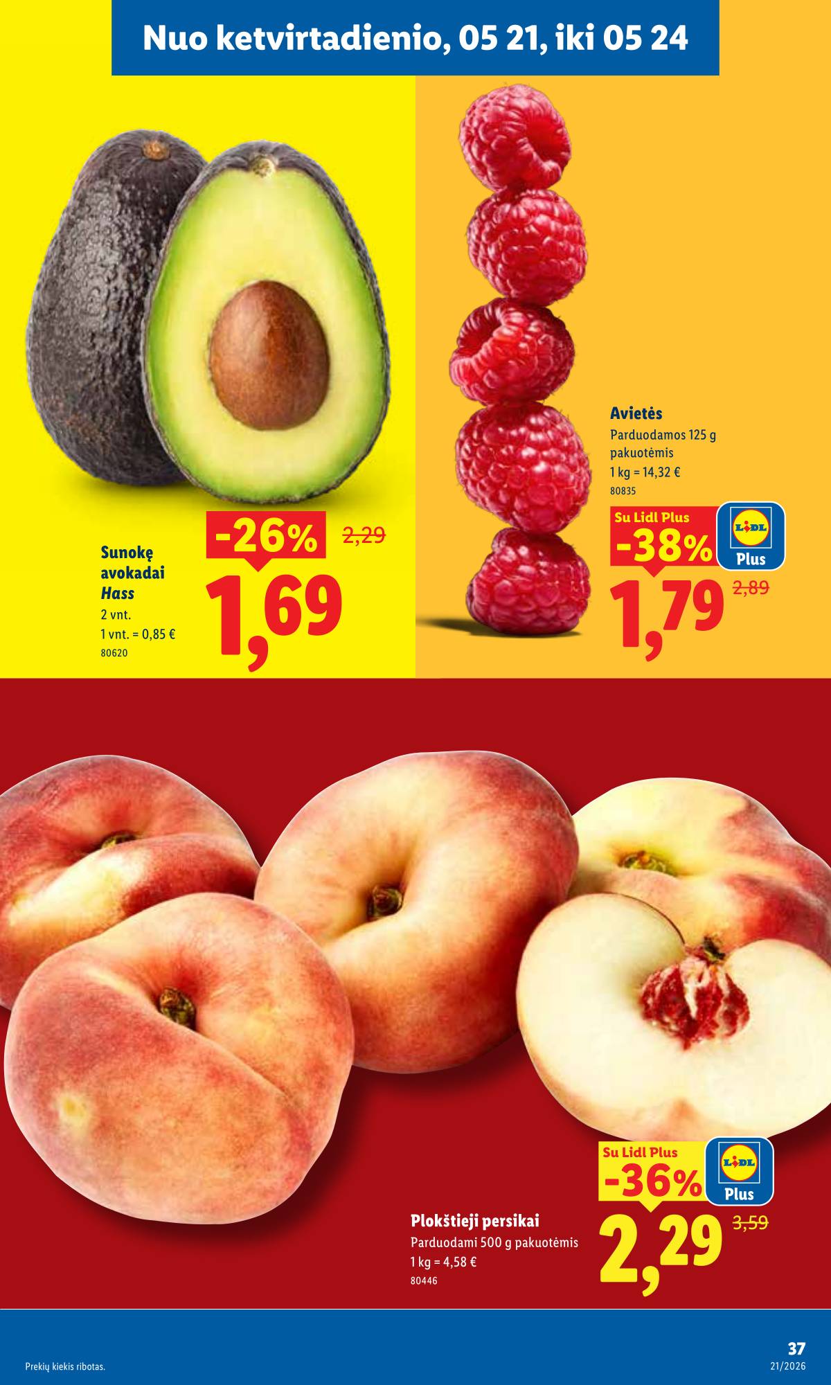 Lidl - LIDL SAVAITĖS Maisto prekių akcijų leidinys 39 puslapis