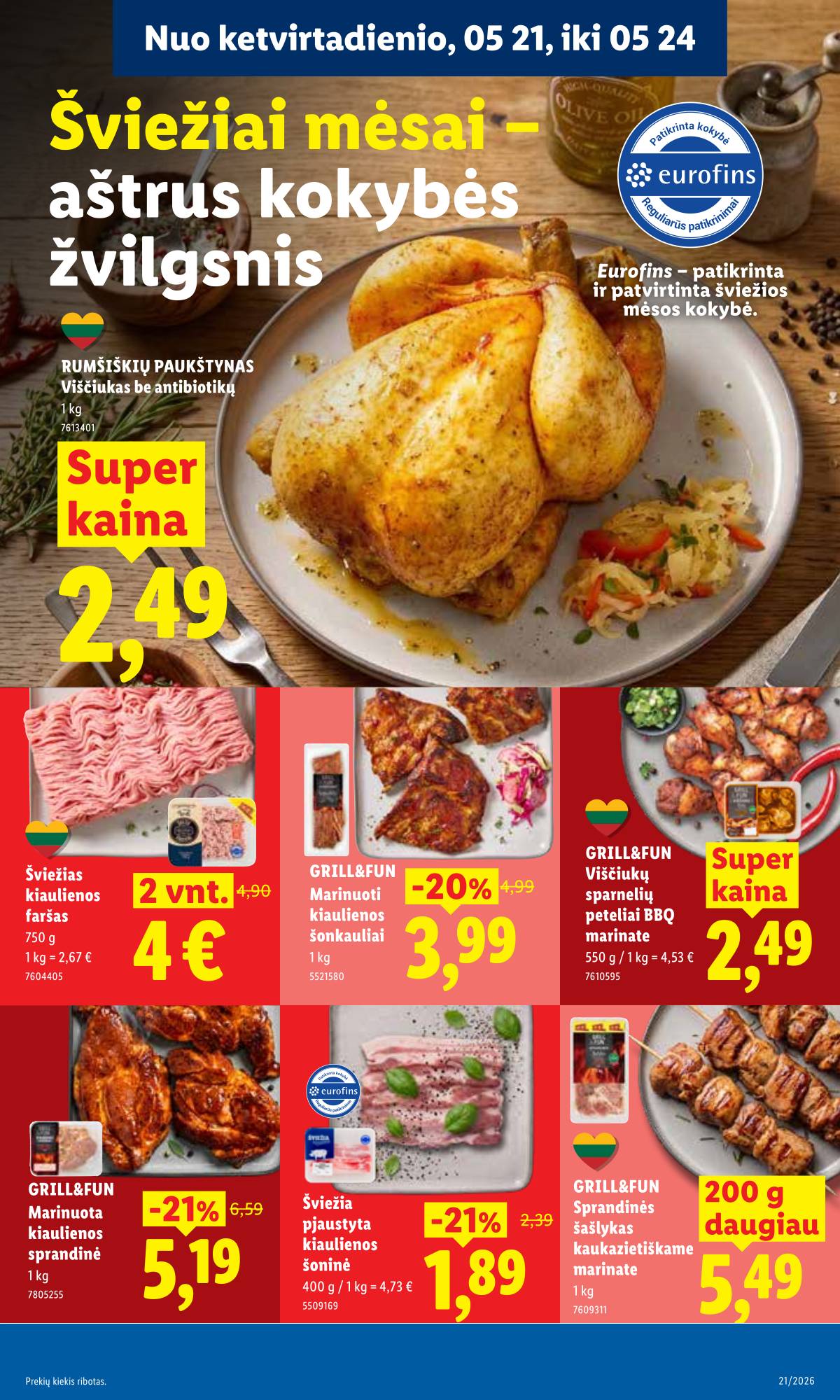Lidl - LIDL SAVAITĖS Maisto prekių akcijų leidinys 41 puslapis