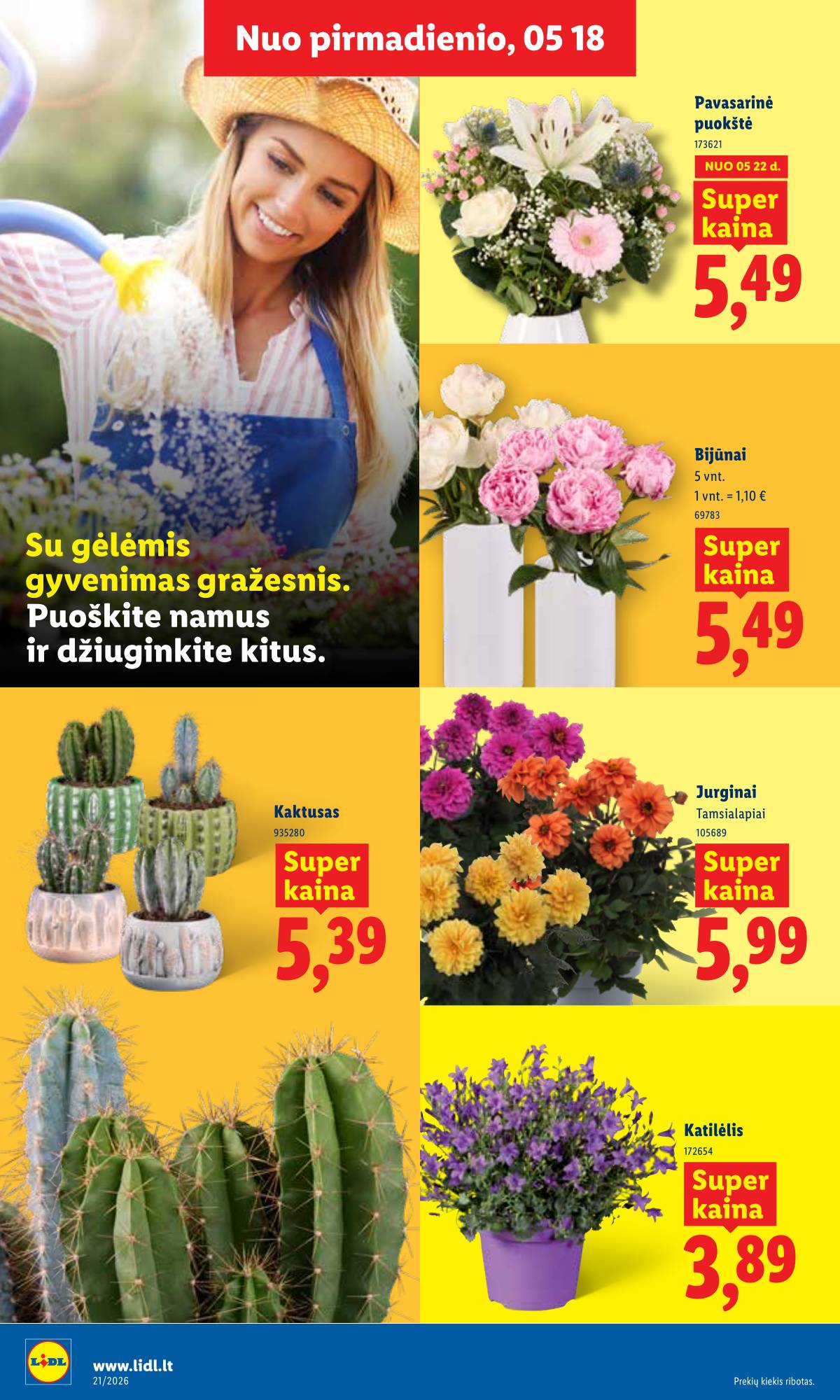 Lidl - LIDL SAVAITĖS Maisto prekių akcijų leidinys 8 puslapis