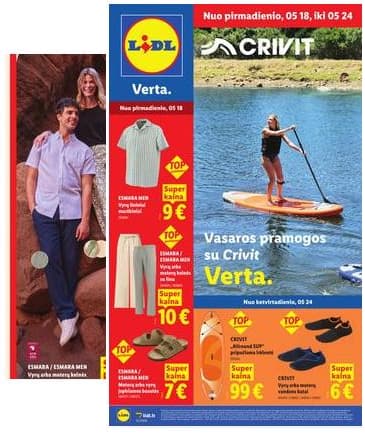 Lidl - LIDL Ne maisto prekių akcijų leidinys 2026-05-18 – 2026-05-24