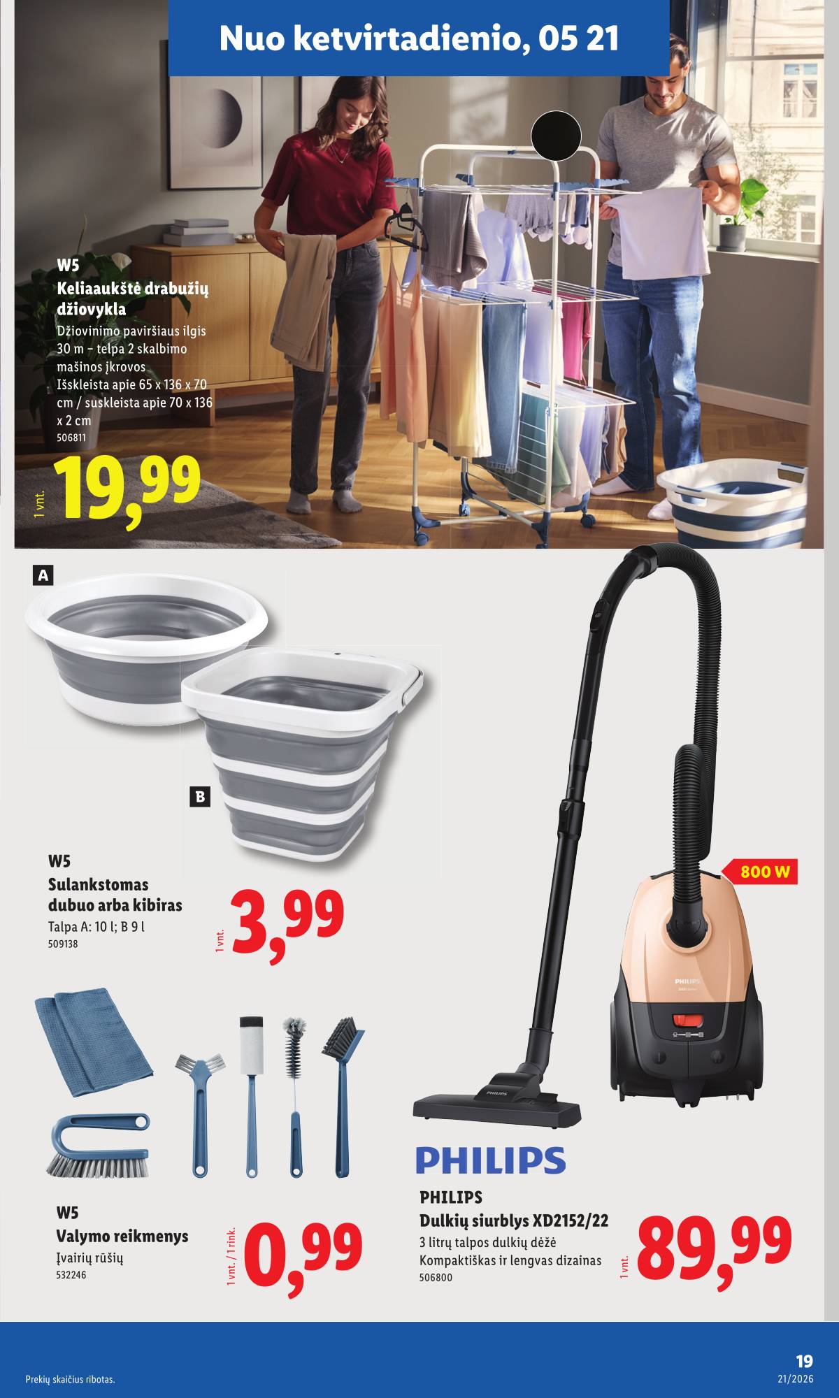 Lidl - LIDL Ne maisto prekių akcijų leidinys 19 puslapis