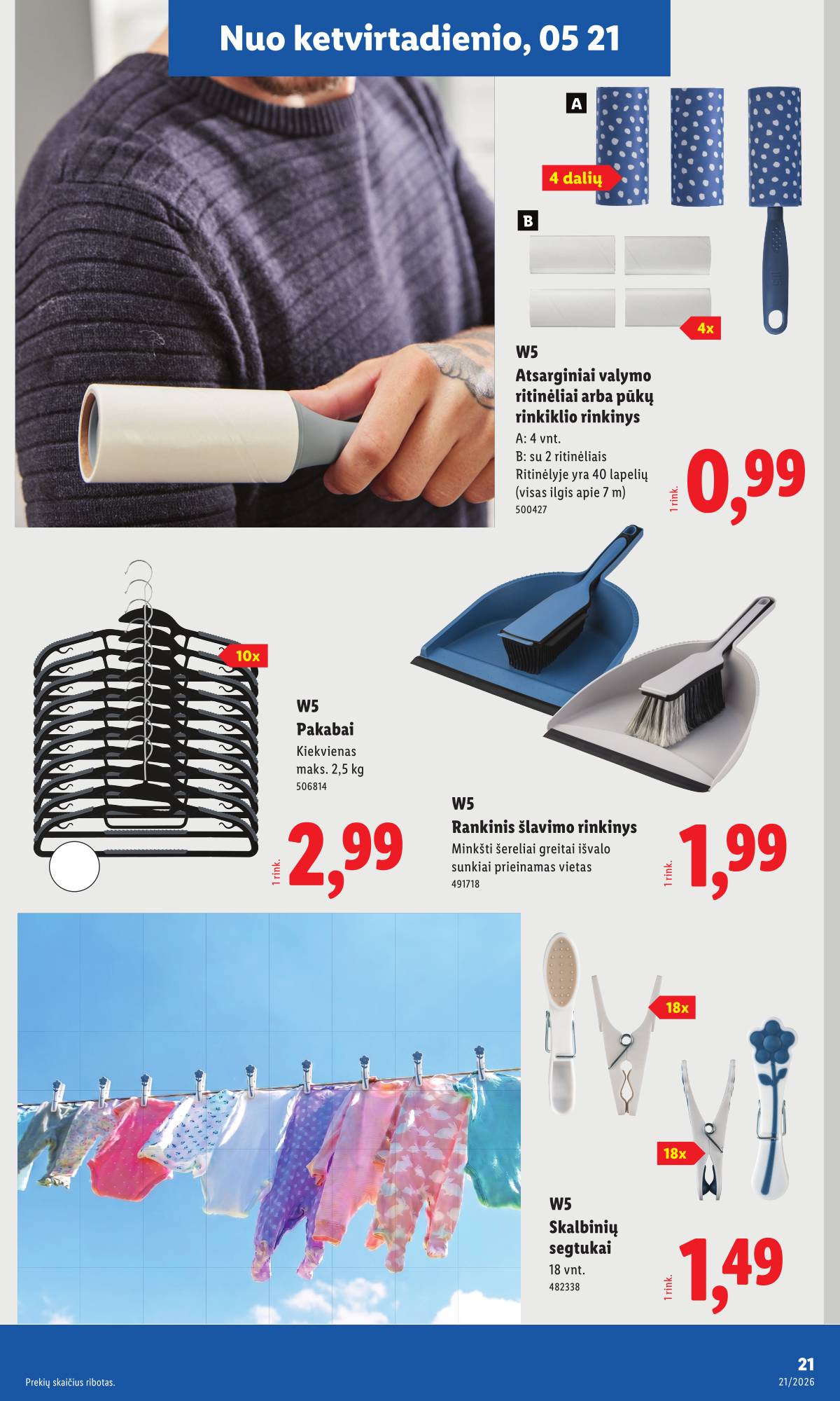 Lidl - LIDL Ne maisto prekių akcijų leidinys 21 puslapis