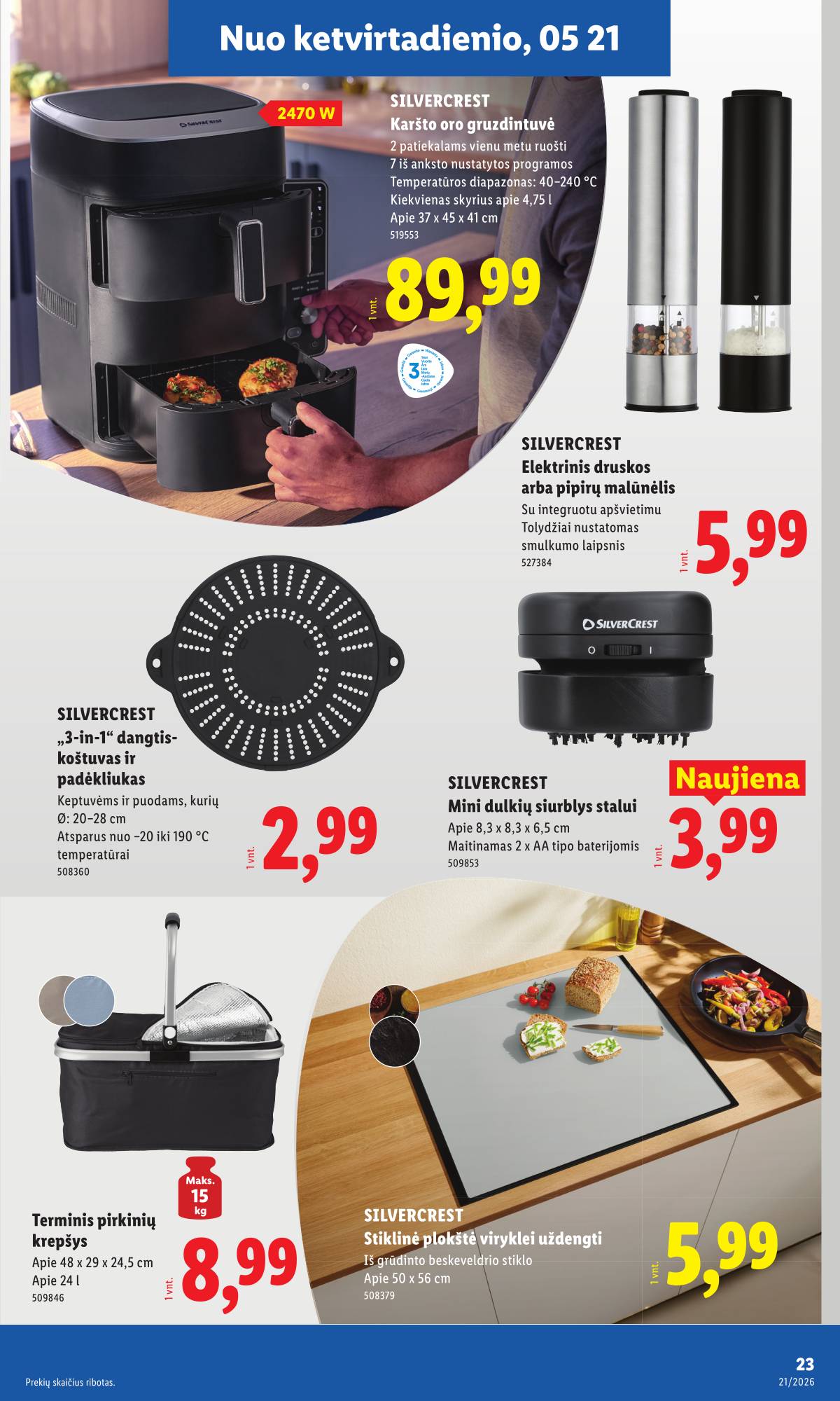 Lidl - LIDL Ne maisto prekių akcijų leidinys 23 puslapis