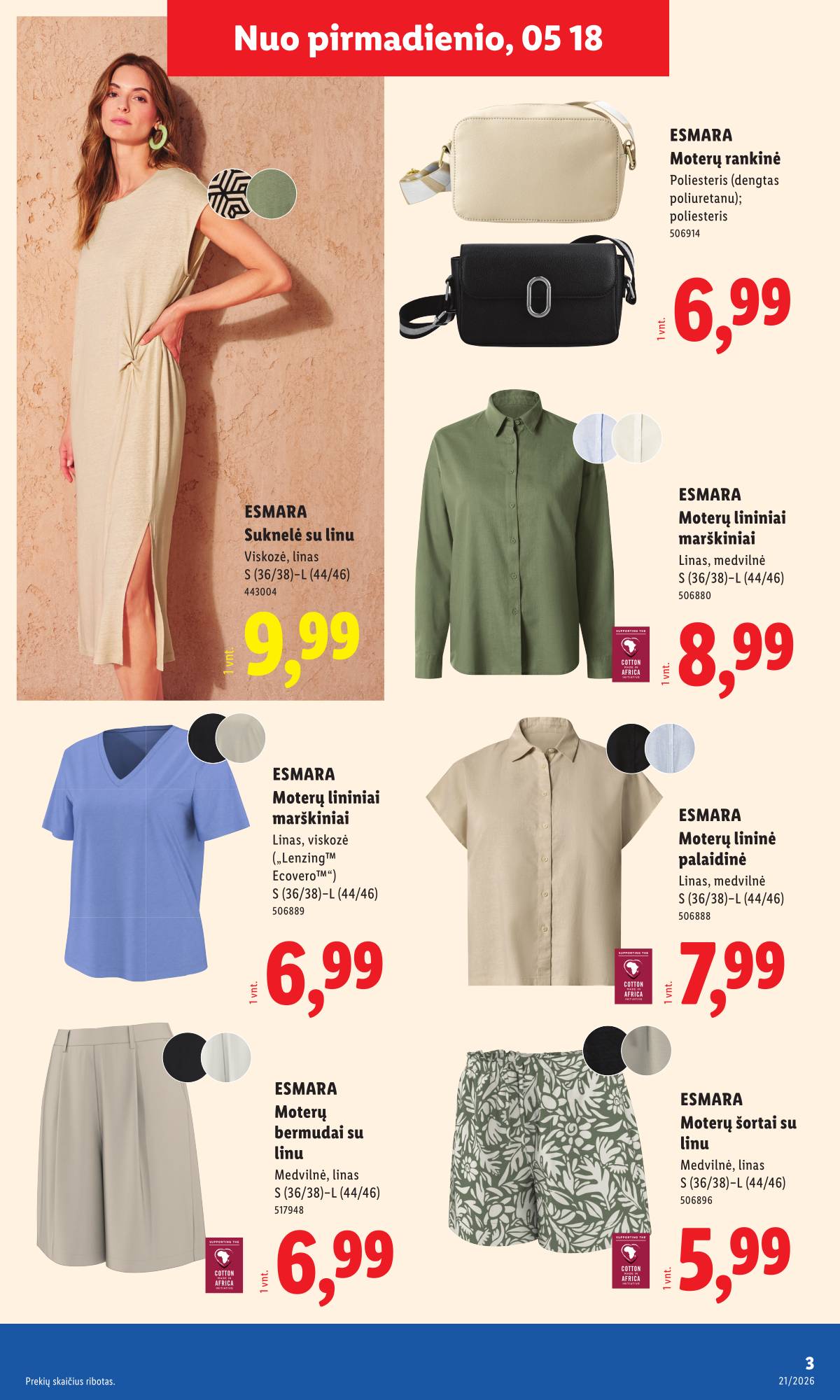 Lidl - LIDL Ne maisto prekių akcijų leidinys 3 puslapis