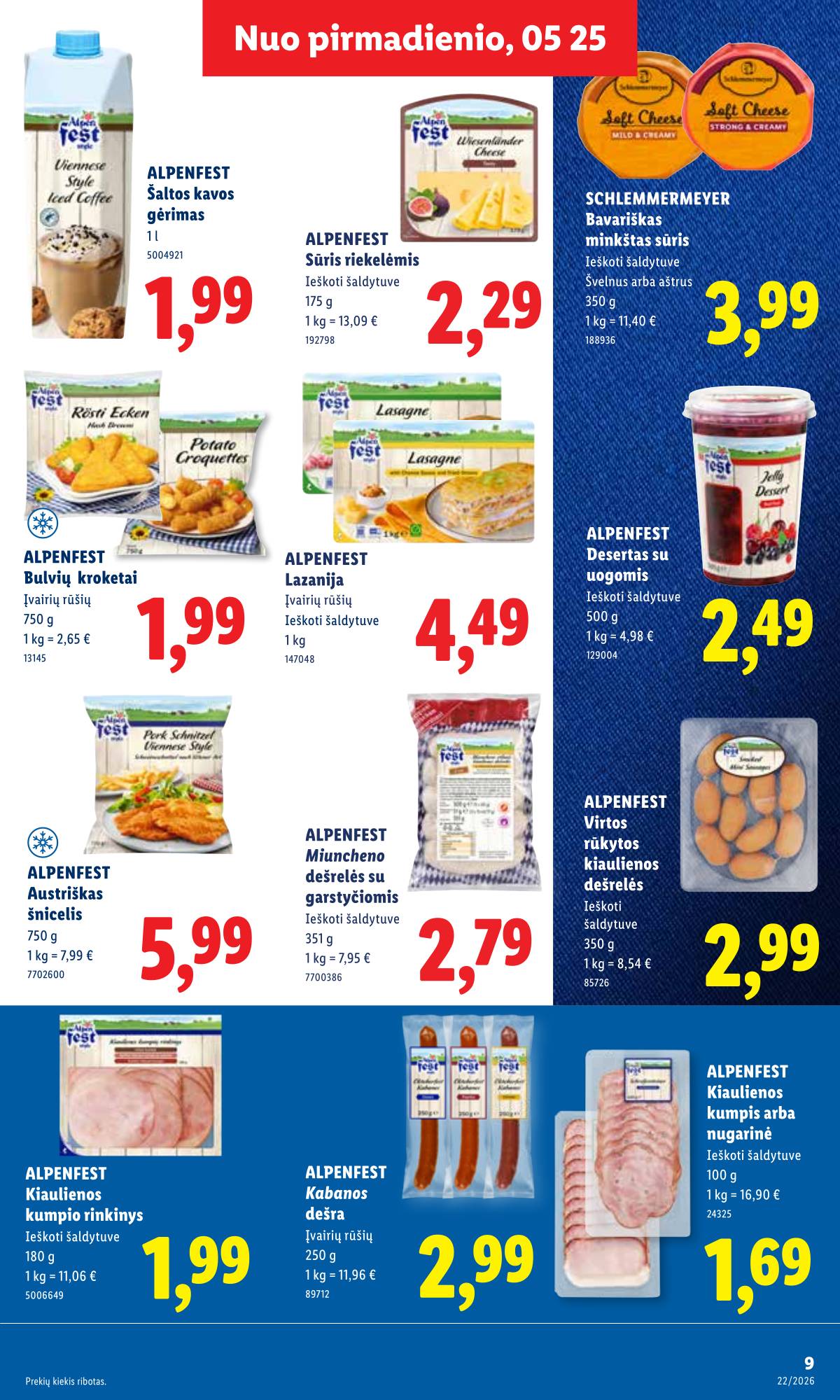Lidl - LIDL SAVAITĖS Maisto prekių akcijų leidinys 11 puslapis