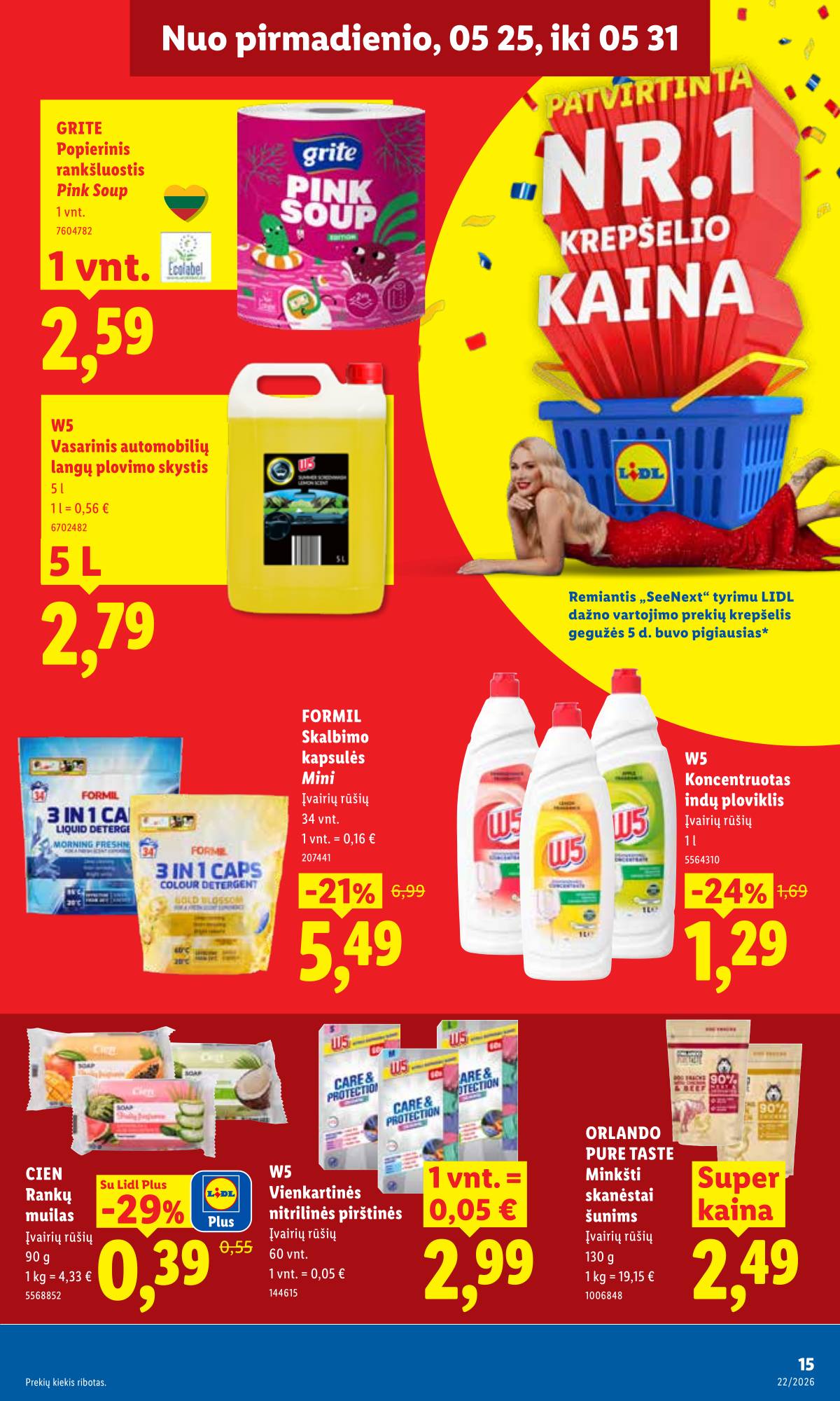 Lidl - LIDL SAVAITĖS Maisto prekių akcijų leidinys 17 puslapis