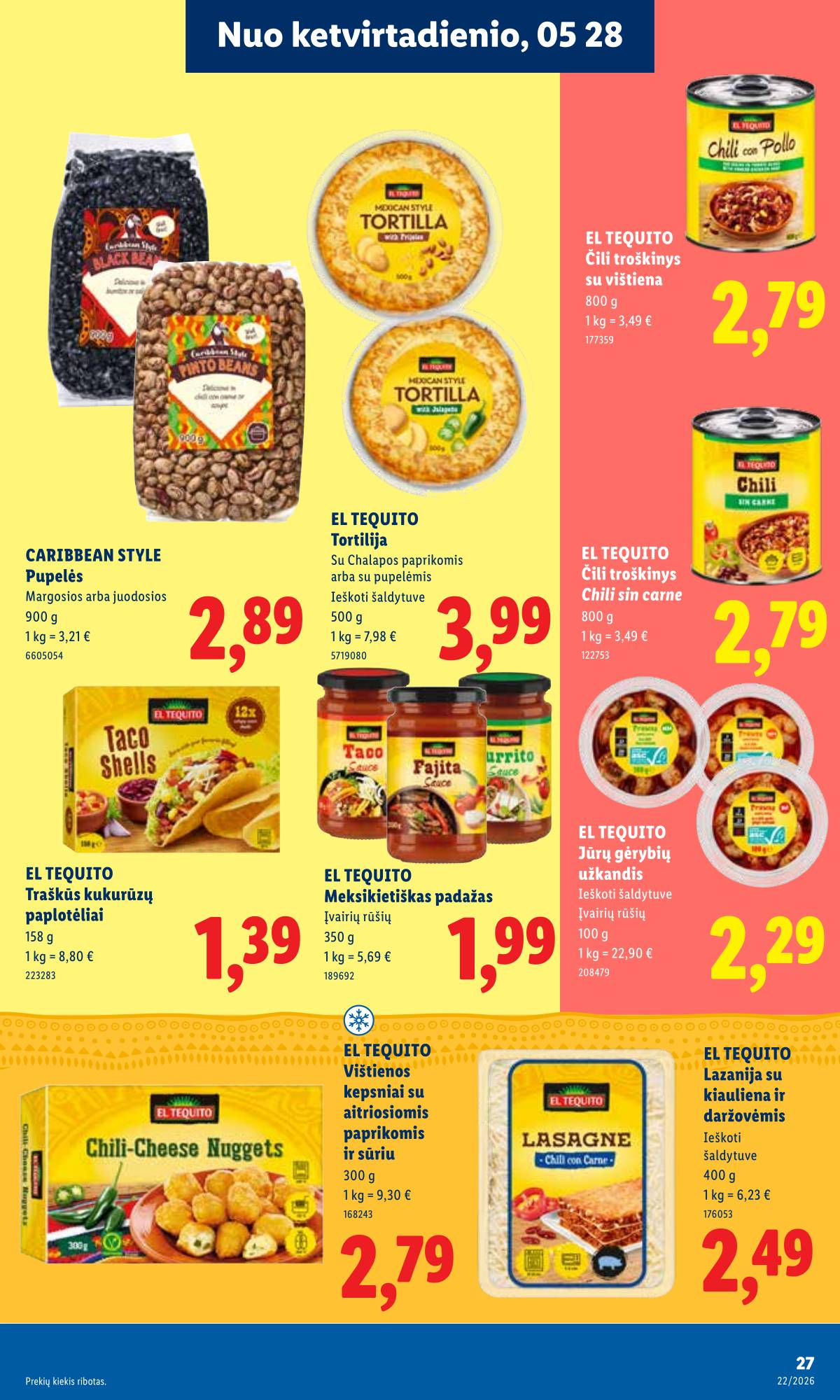 Lidl - LIDL SAVAITĖS Maisto prekių akcijų leidinys 19 puslapis