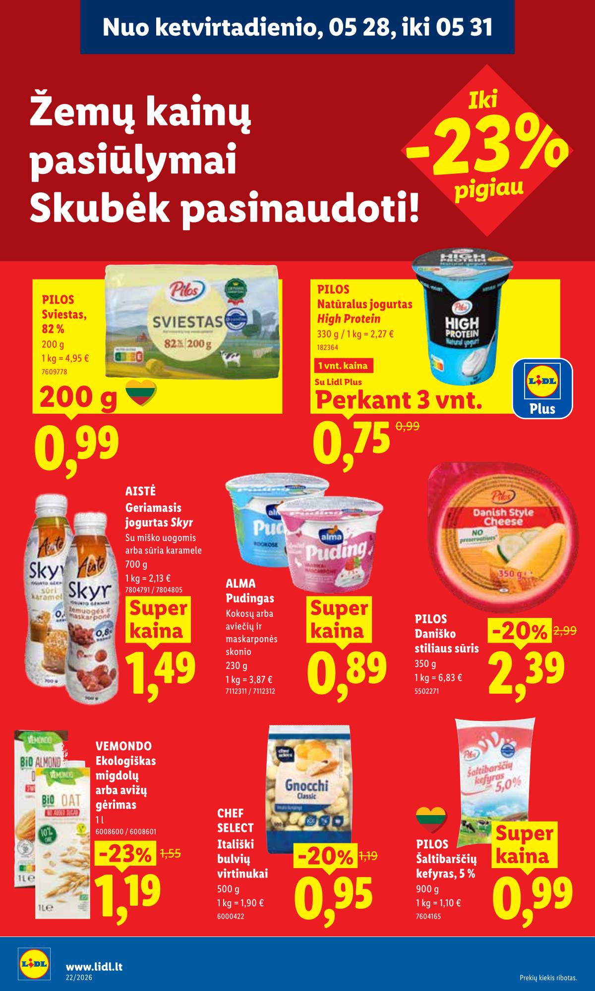 Lidl - LIDL SAVAITĖS Maisto prekių akcijų leidinys 24 puslapis