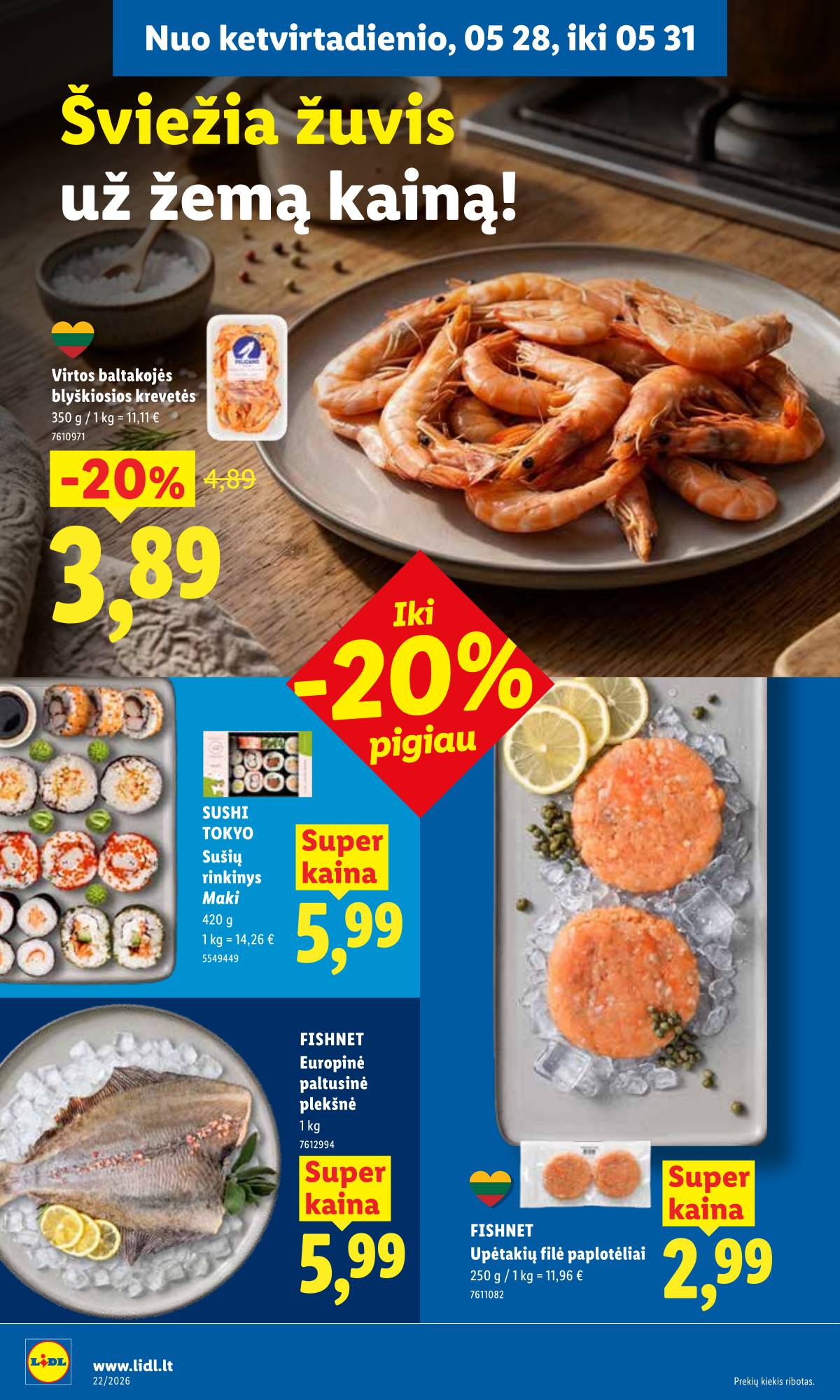Lidl - LIDL SAVAITĖS Maisto prekių akcijų leidinys 30 puslapis