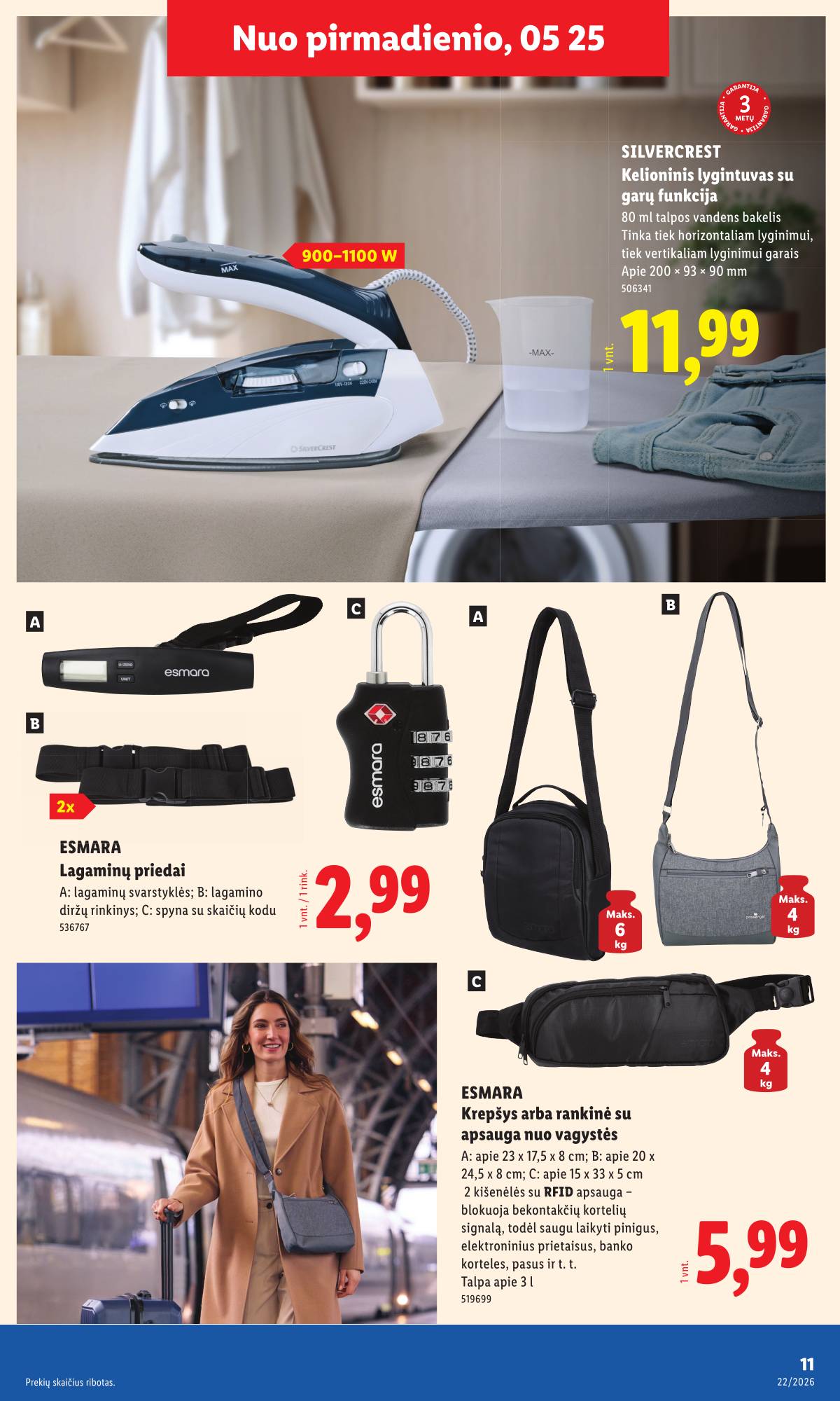 Lidl - LIDL Ne maisto prekių akcijų leidinys 11 puslapis