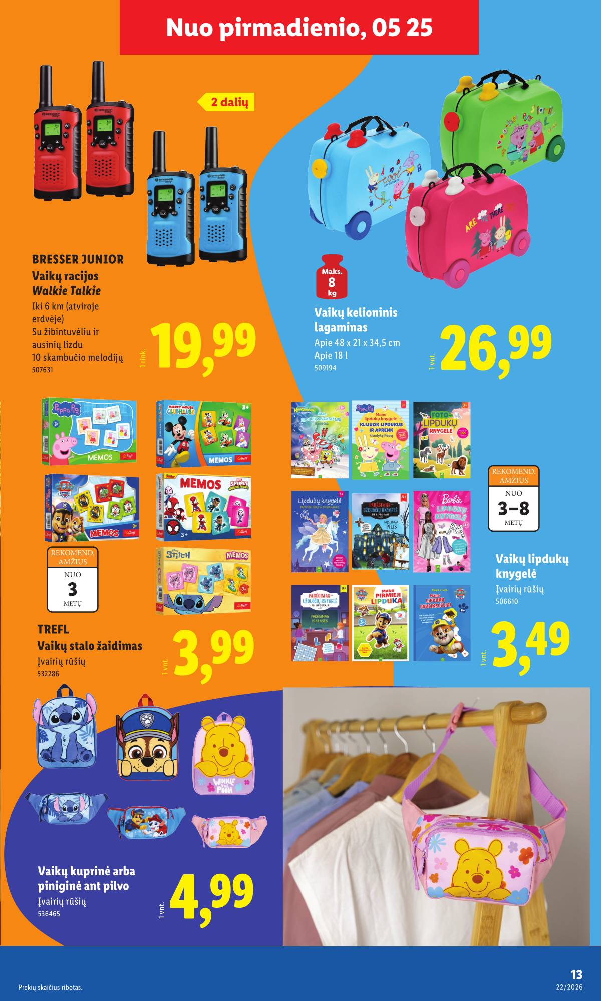 Lidl - LIDL Ne maisto prekių akcijų leidinys 13 puslapis