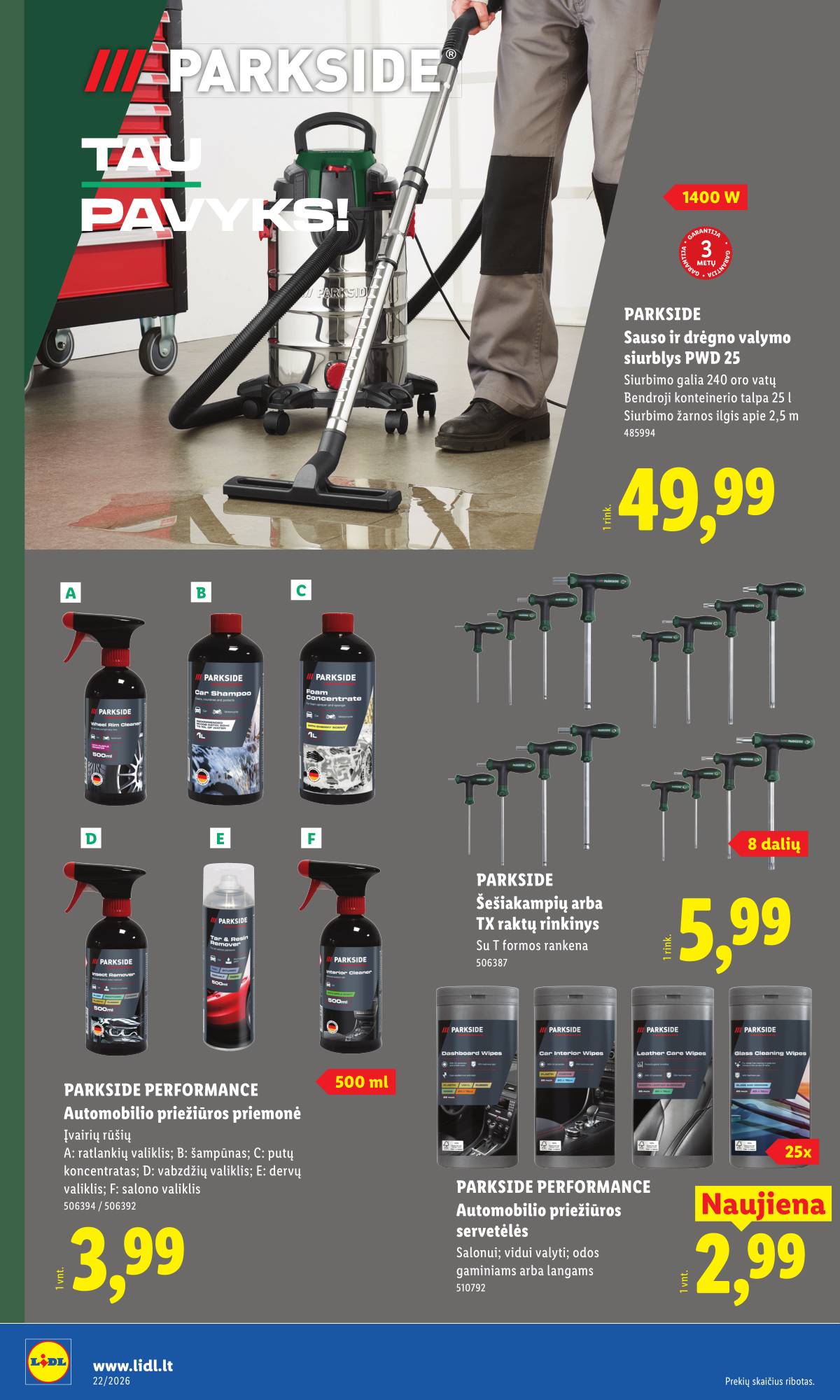 Lidl - LIDL Ne maisto prekių akcijų leidinys 16 puslapis