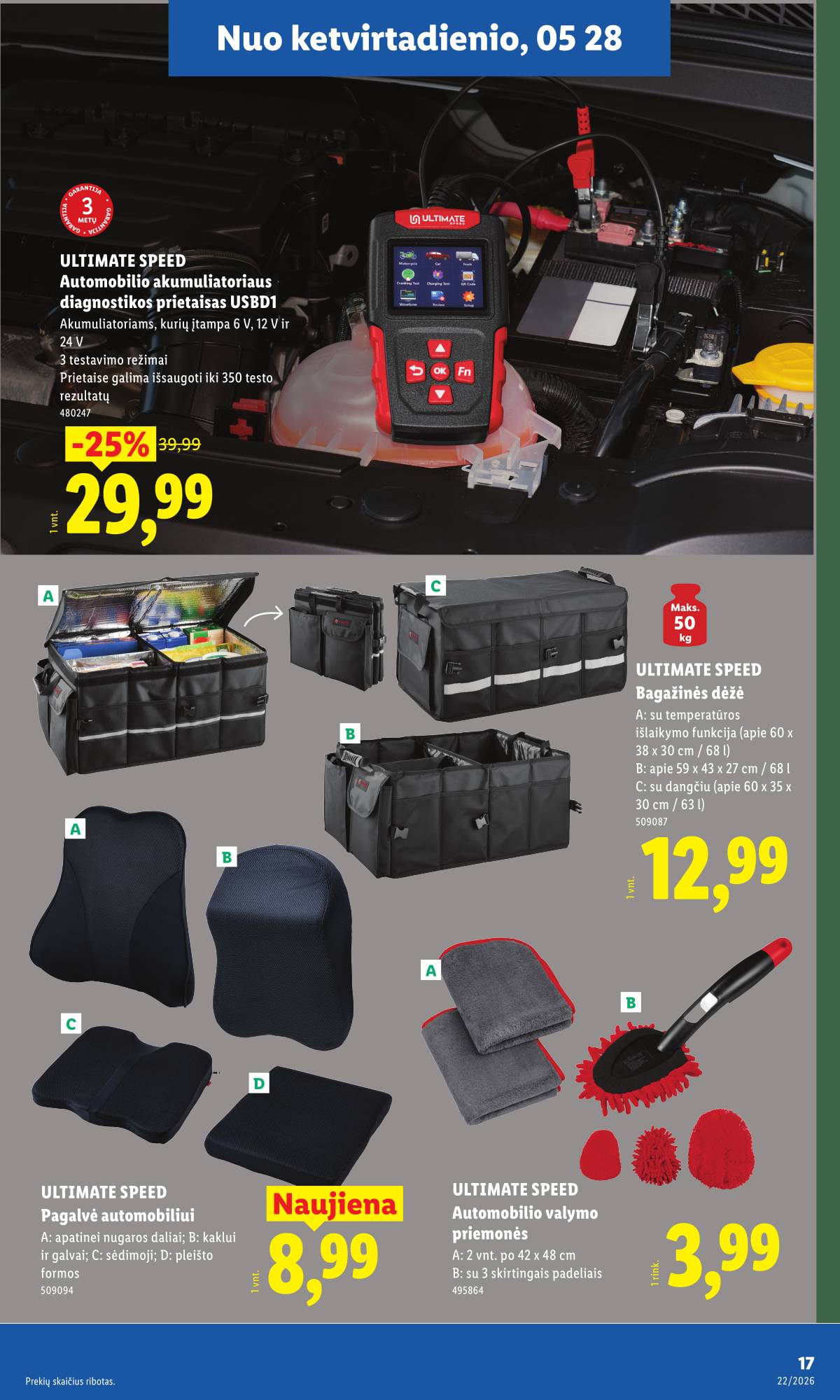 Lidl - LIDL Ne maisto prekių akcijų leidinys 17 puslapis