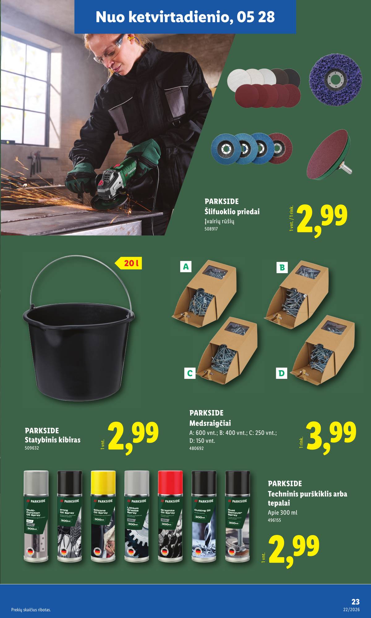 Lidl - LIDL Ne maisto prekių akcijų leidinys 23 puslapis