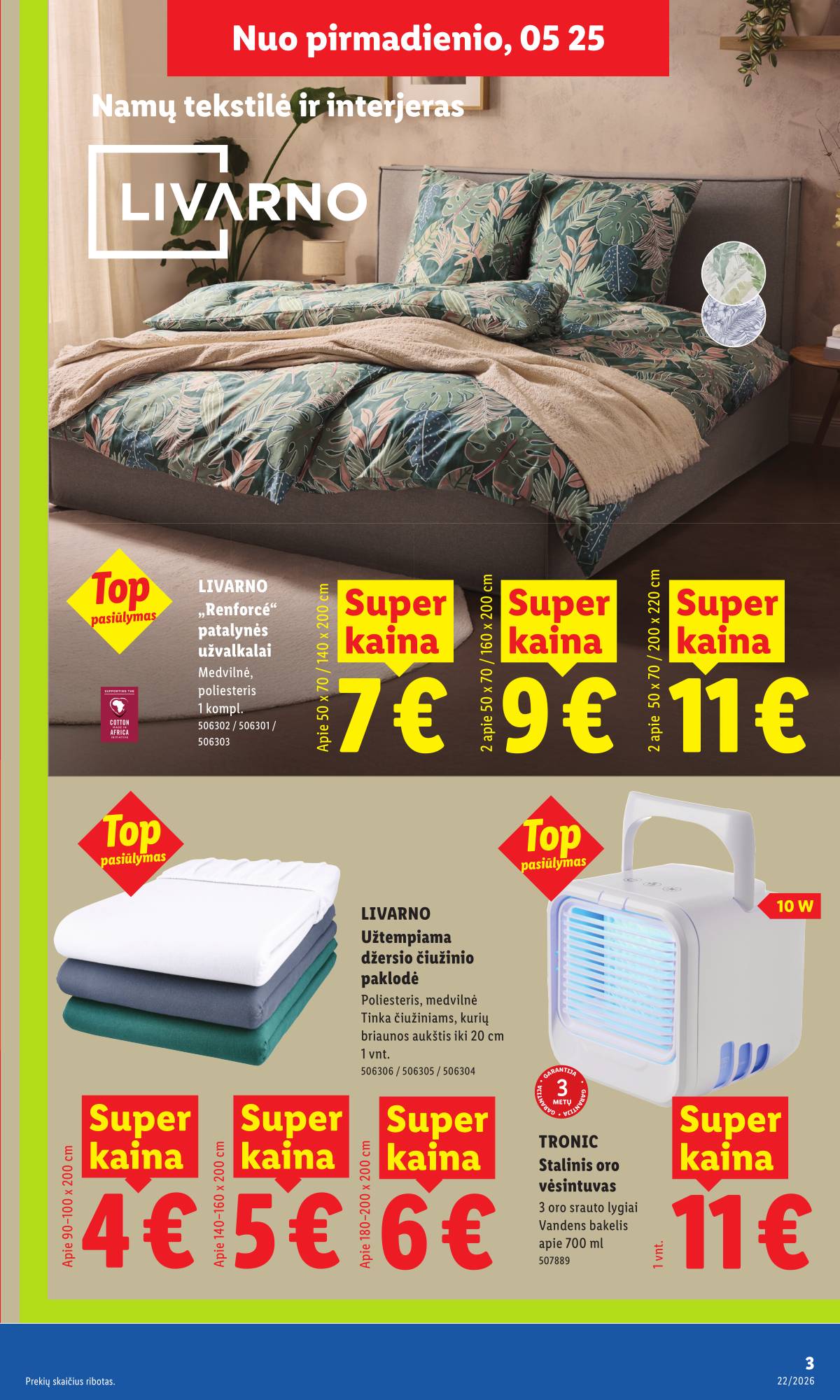 Lidl - LIDL Ne maisto prekių akcijų leidinys 3 puslapis