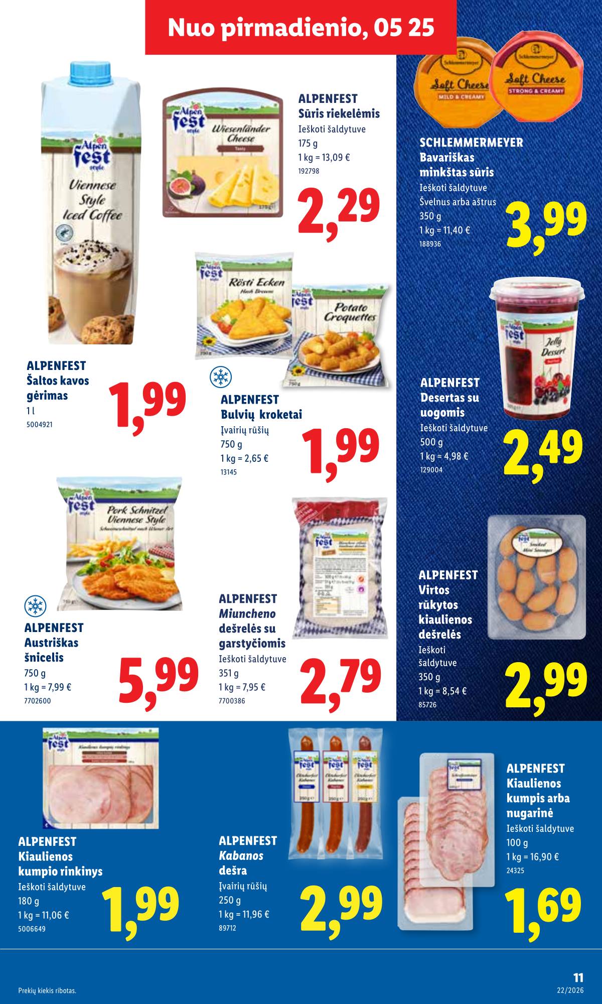 Lidl - LIDL SAVAITĖS Maisto prekių akcijų leidinys 13 puslapis