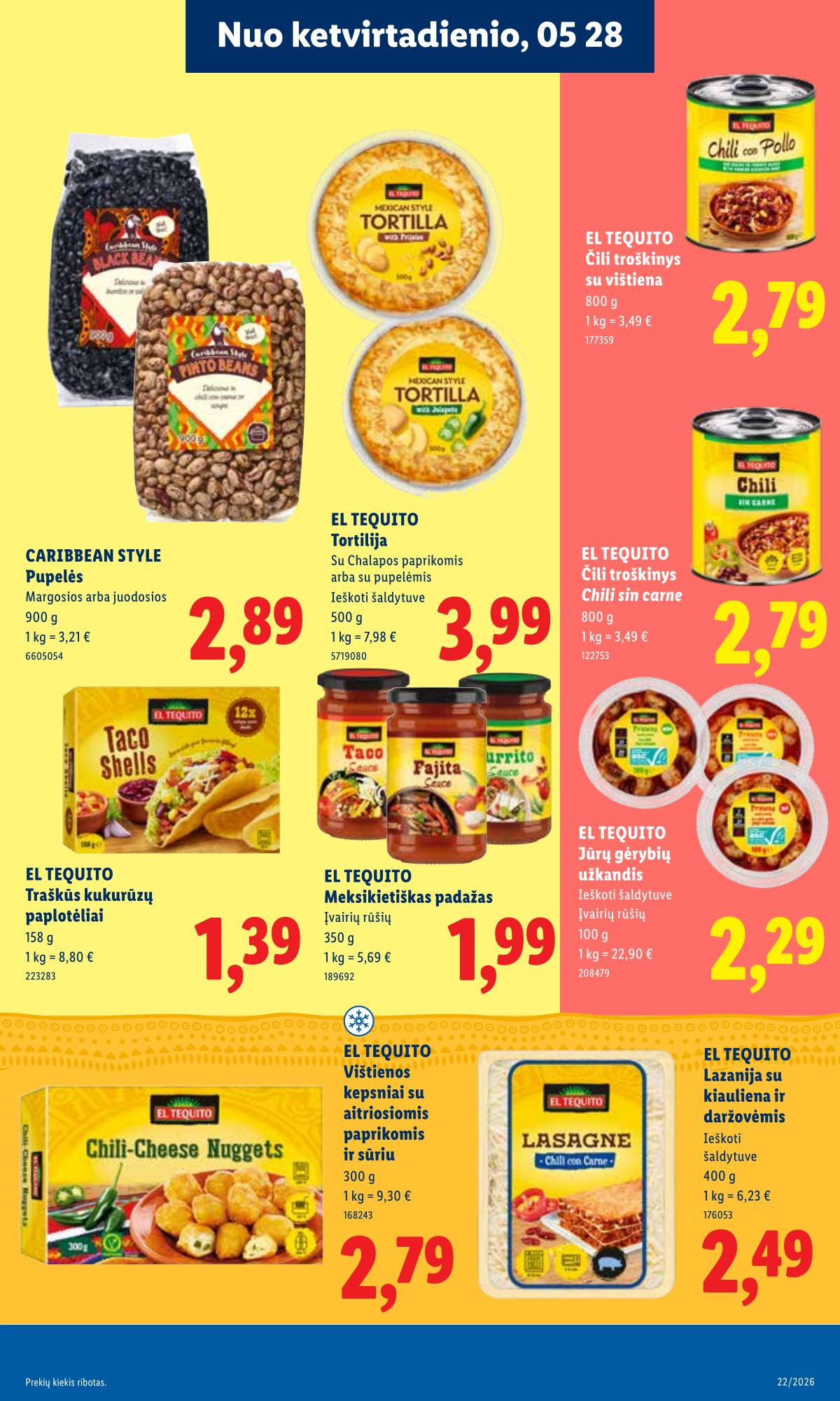 Lidl - LIDL SAVAITĖS Maisto prekių akcijų leidinys 25 puslapis