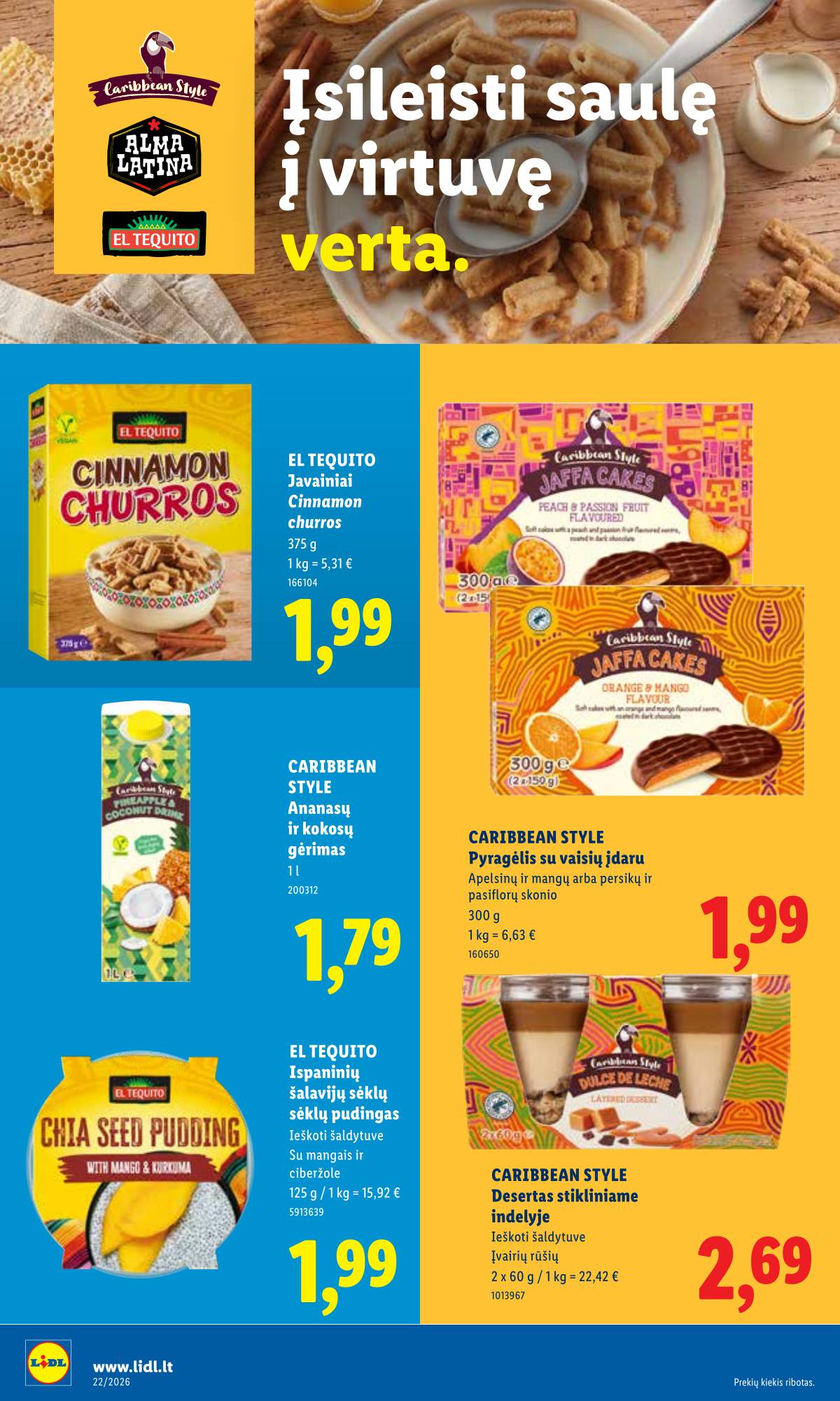 Lidl - LIDL SAVAITĖS Maisto prekių akcijų leidinys 26 puslapis