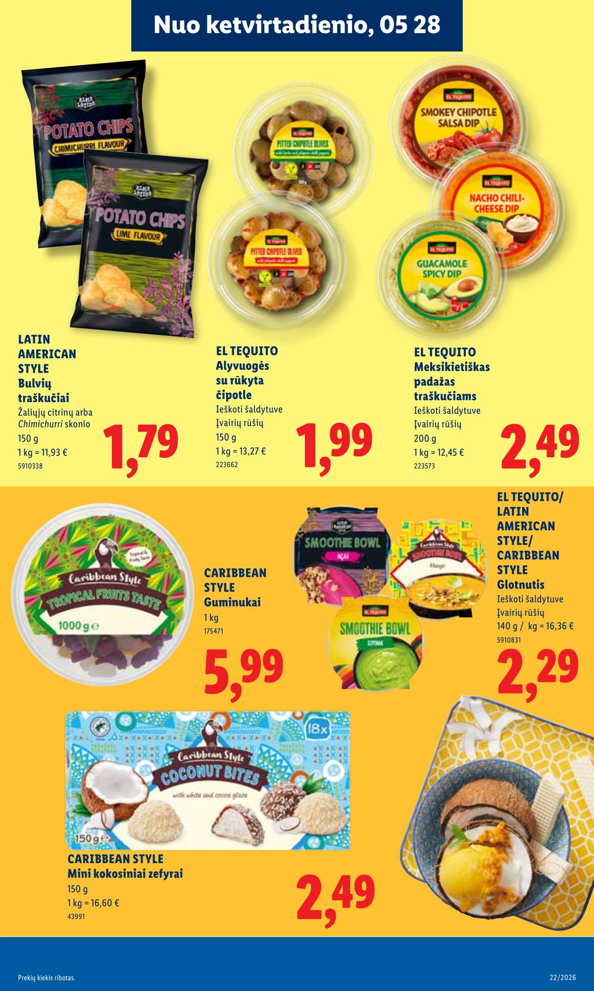 Lidl - LIDL SAVAITĖS Maisto prekių akcijų leidinys 27 puslapis