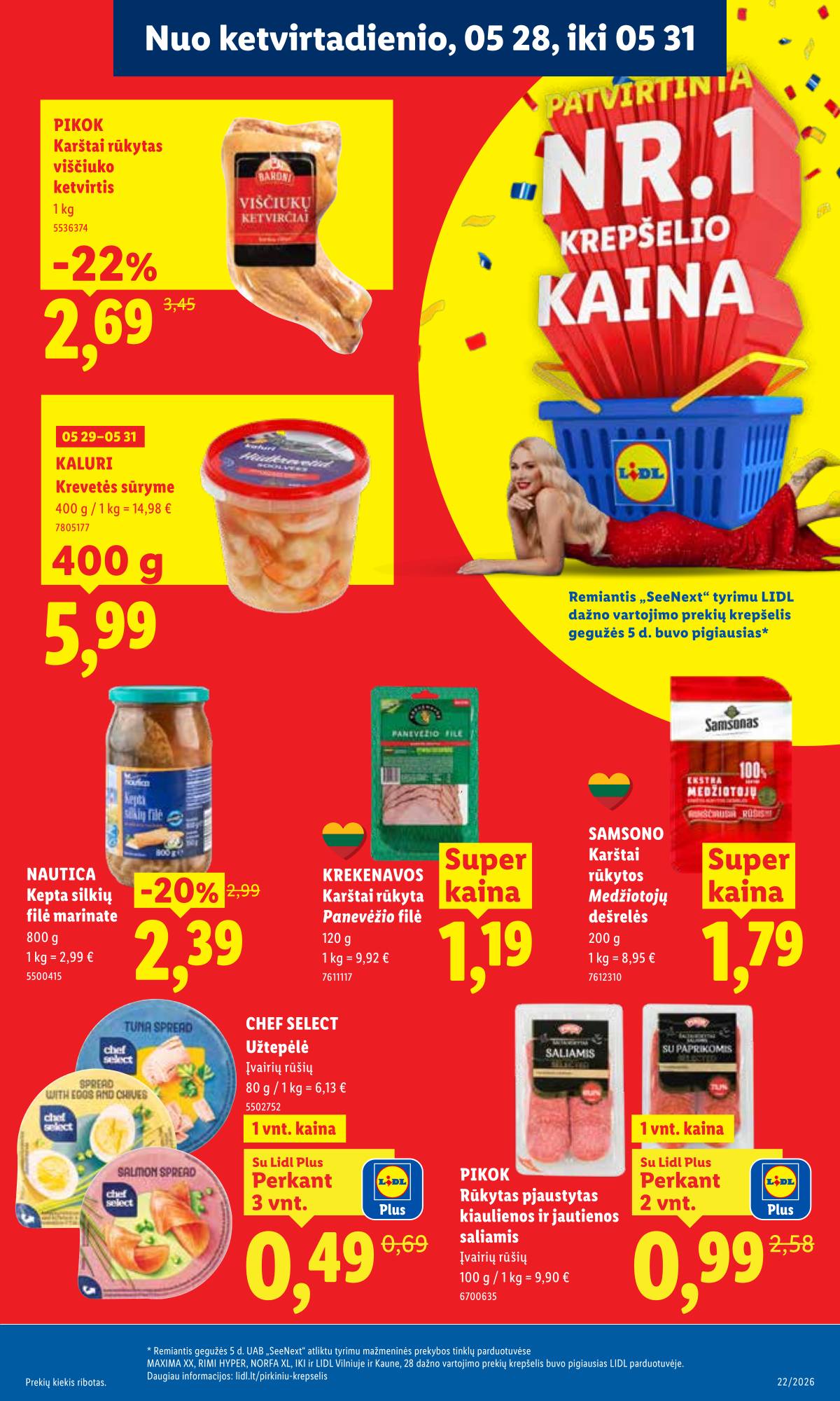 Lidl - LIDL SAVAITĖS Maisto prekių akcijų leidinys 33 puslapis