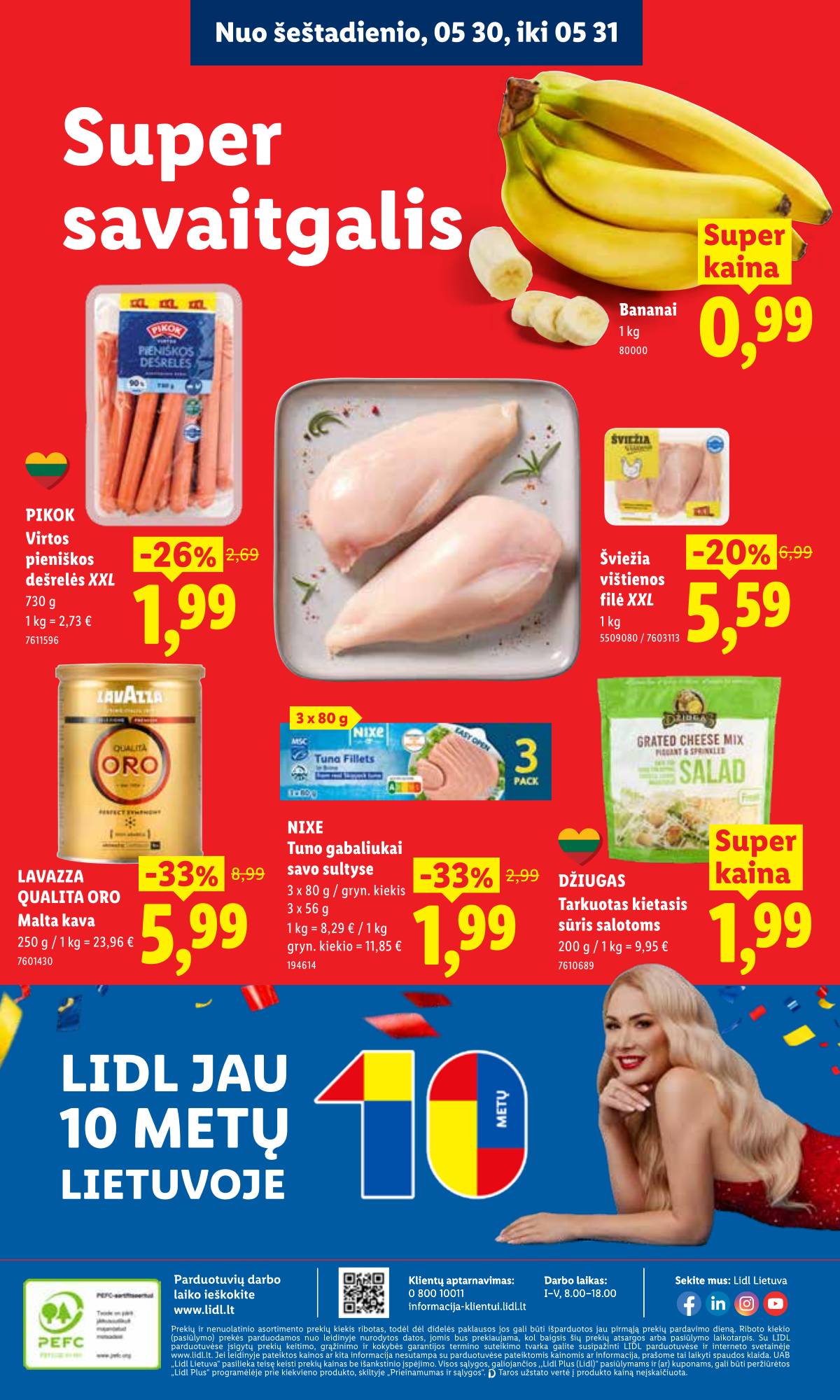 Lidl - LIDL SAVAITĖS Maisto prekių akcijų leidinys 40 puslapis