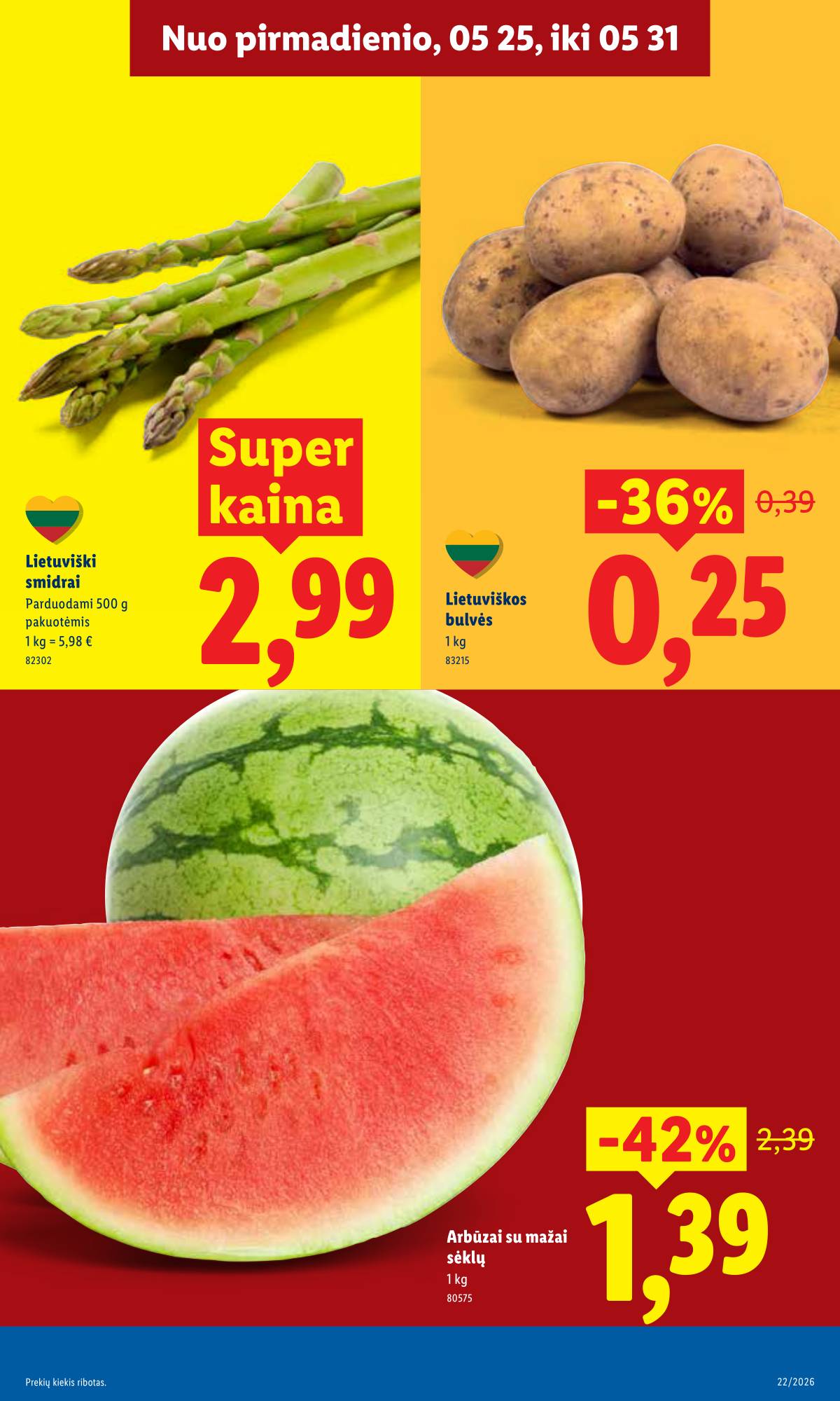 Lidl - LIDL SAVAITĖS Maisto prekių akcijų leidinys 5 puslapis