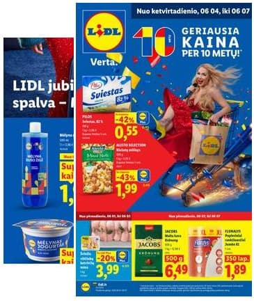 Lidl - LIDL SAVAITĖS Maisto prekių akcijų leidinys 2026-06-01 – 2026-06-07