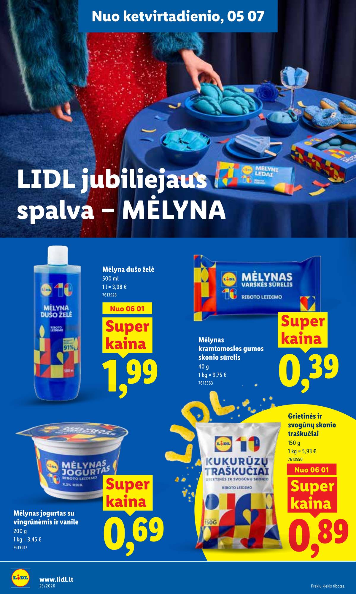 Lidl - LIDL SAVAITĖS Maisto prekių akcijų leidinys 2 puslapis