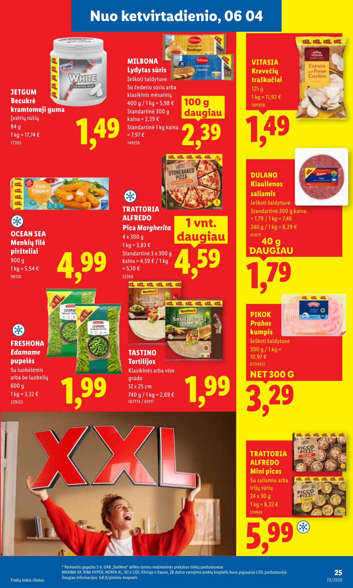 Lidl - LIDL SAVAITĖS Maisto prekių akcijų leidinys 25 puslapis