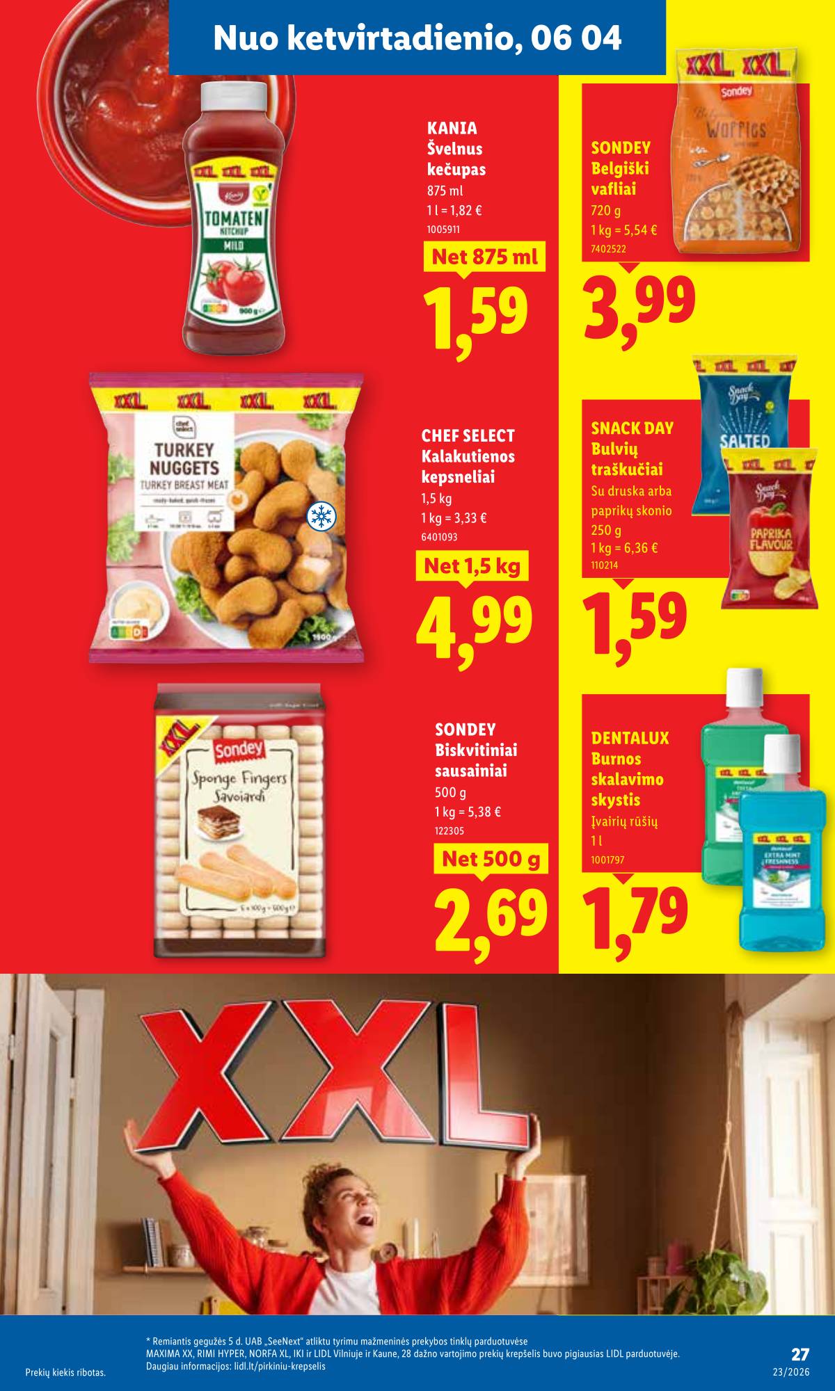 Lidl - LIDL SAVAITĖS Maisto prekių akcijų leidinys 27 puslapis